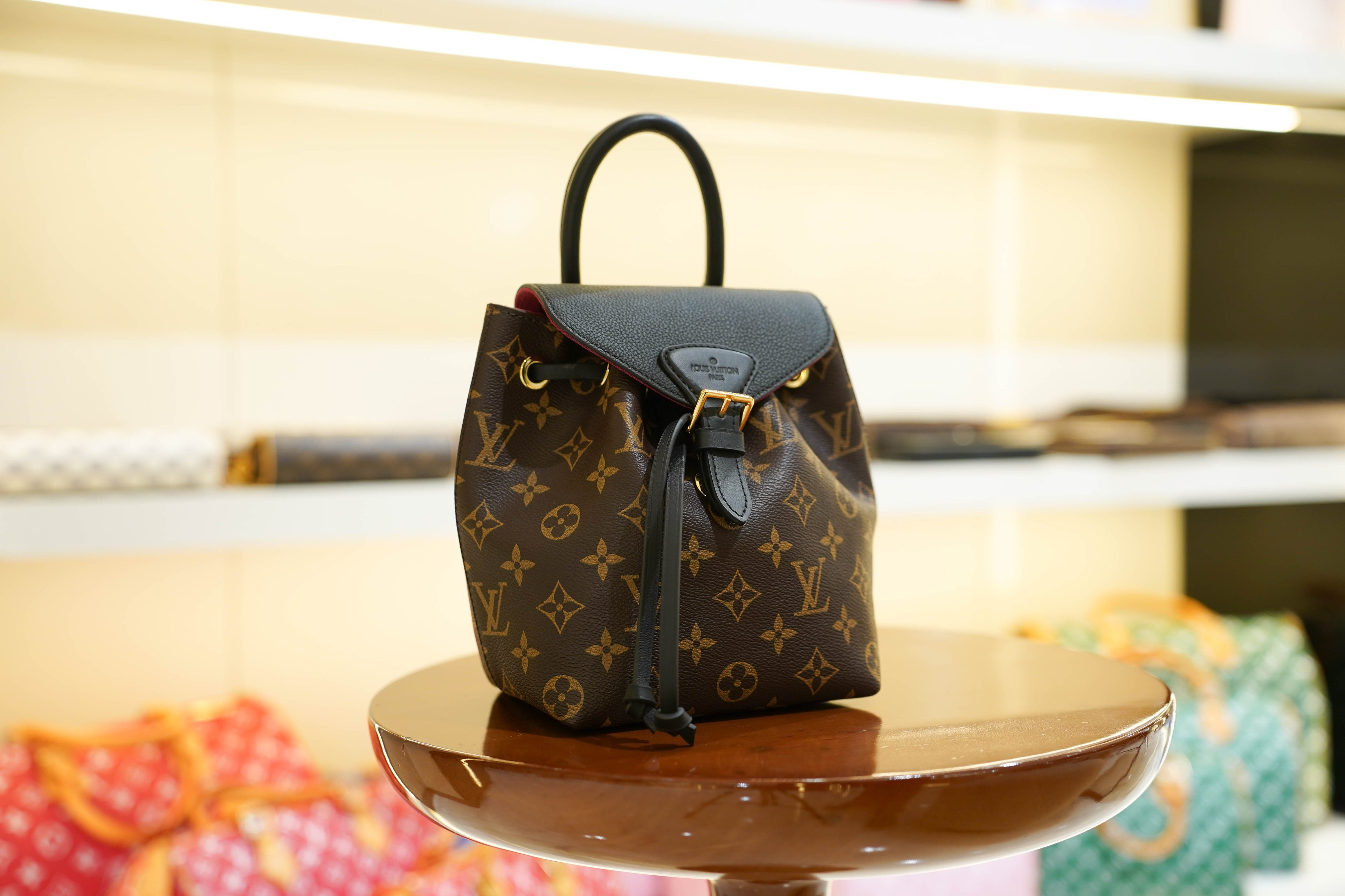 Louis Vuitton | Montsouris – Canvas – Brown – Gold Hardware