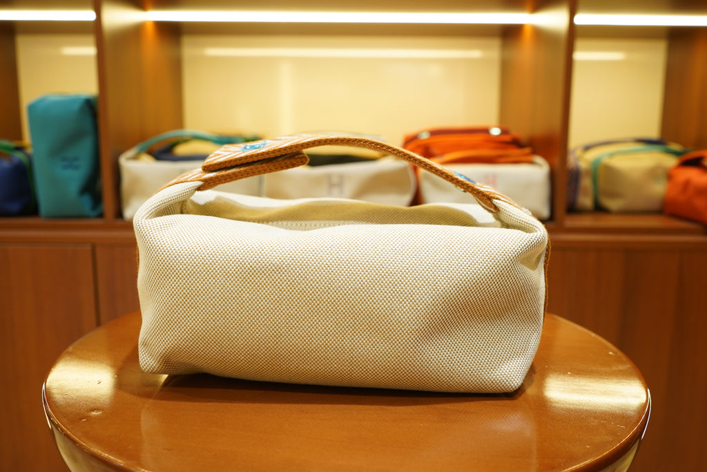 Hermes | Bride a Brac Small – Canvas – Beige – Gold Hardware