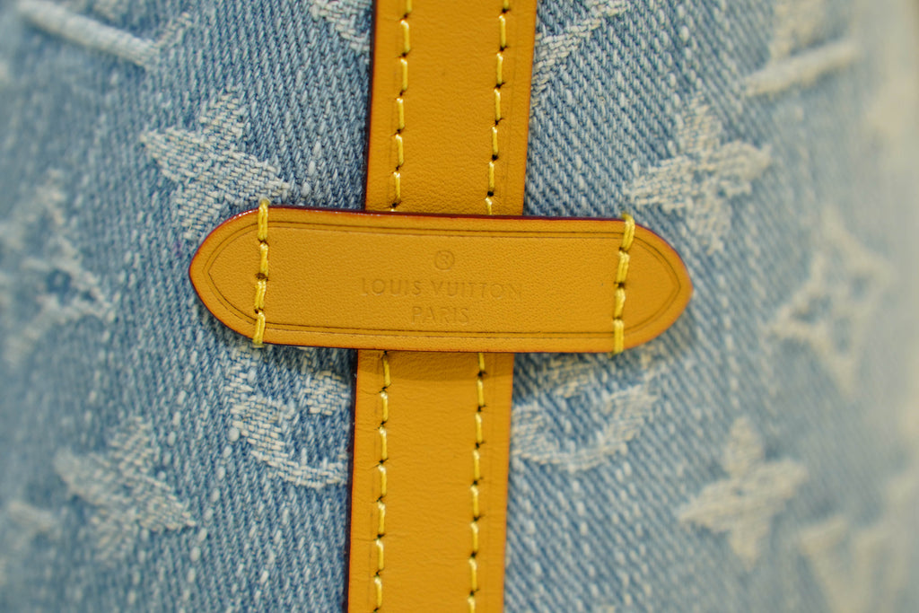 Louis Vuitton | Neverfull – Denim – Blue – Gold Hardware