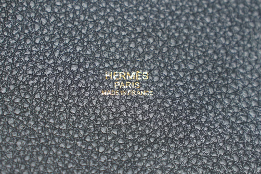 Hermes | Picotin Lock – Togo – Black – Gold Hardware