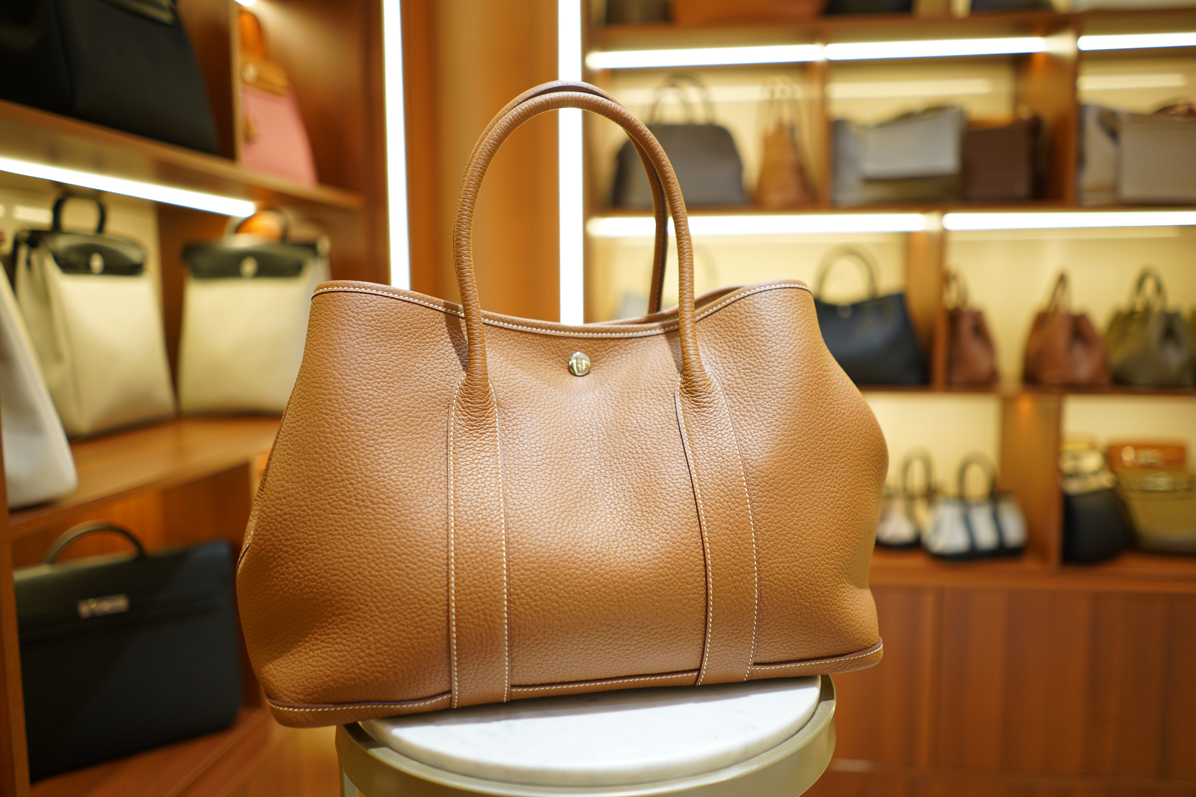 Hermes | Garden Party 36 – Togo – Brown – Gold Hardware