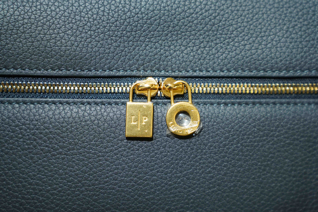 Loro Piana | Extra Bag L27 – Leather – Black – Gold Hardware