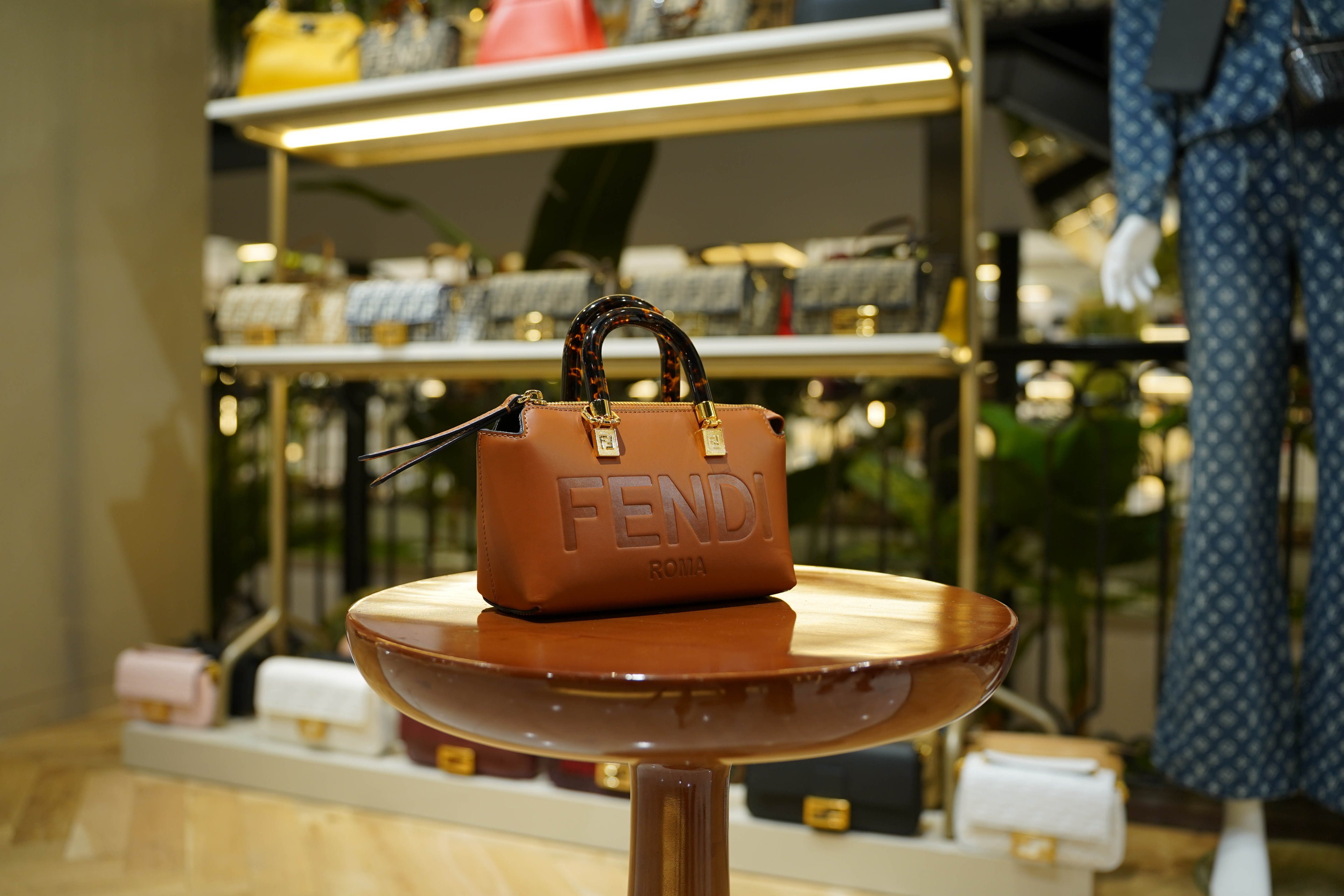 Fendi | By The Way Bag – Leather – Brown – Gold Hardware