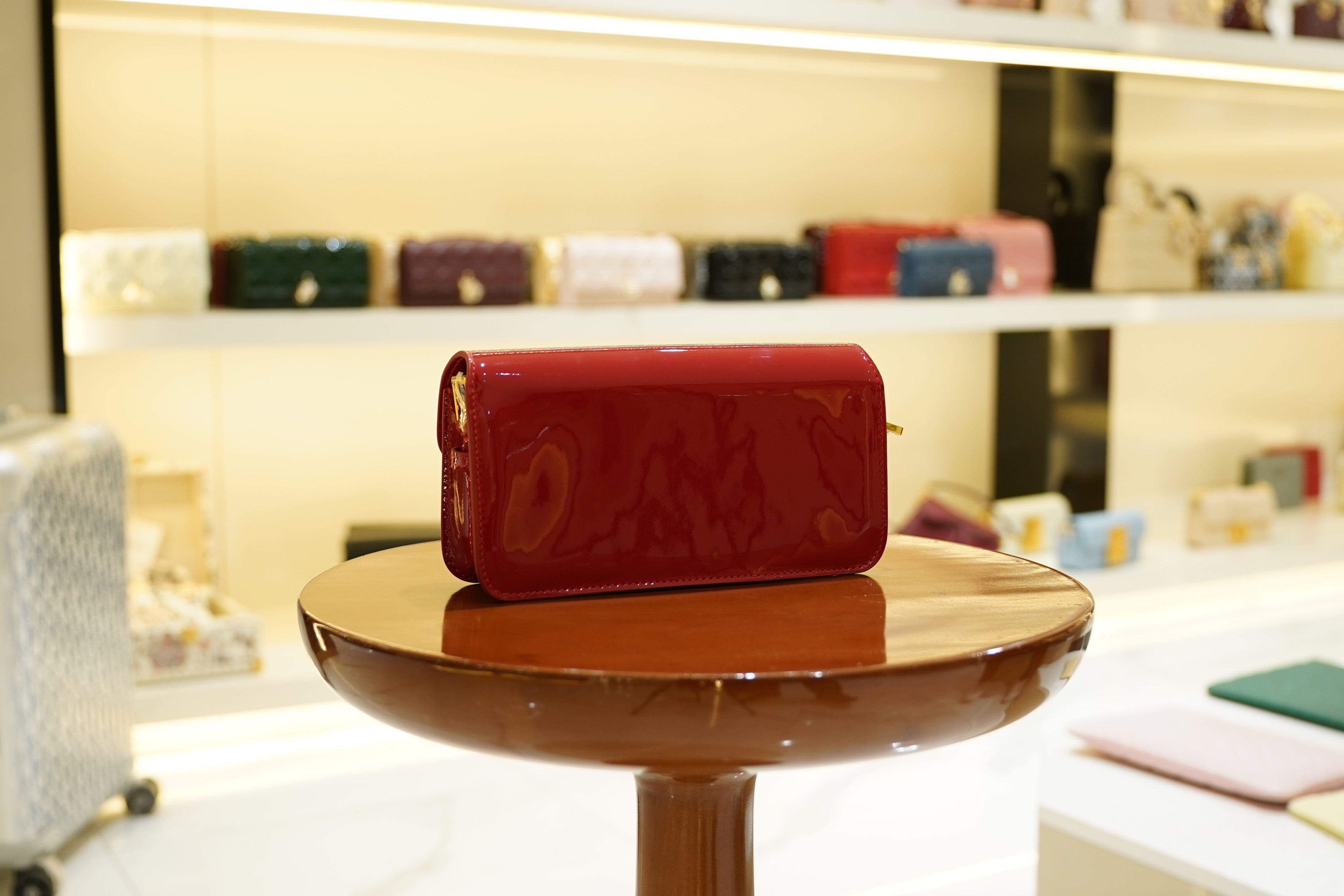 Dior | Miss Dior – Patent Leather – Red – Gold Hardware