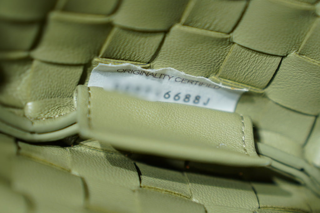 Bottega Veneta | Sardine – Intrecciato – Verde Oliva – Gold Hardware
