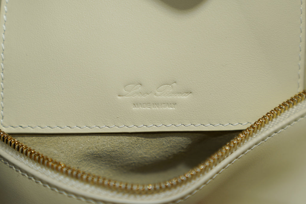 Loro Piana | Extra-Pocket-L19 – Leather – Ivory – Gold Hardware