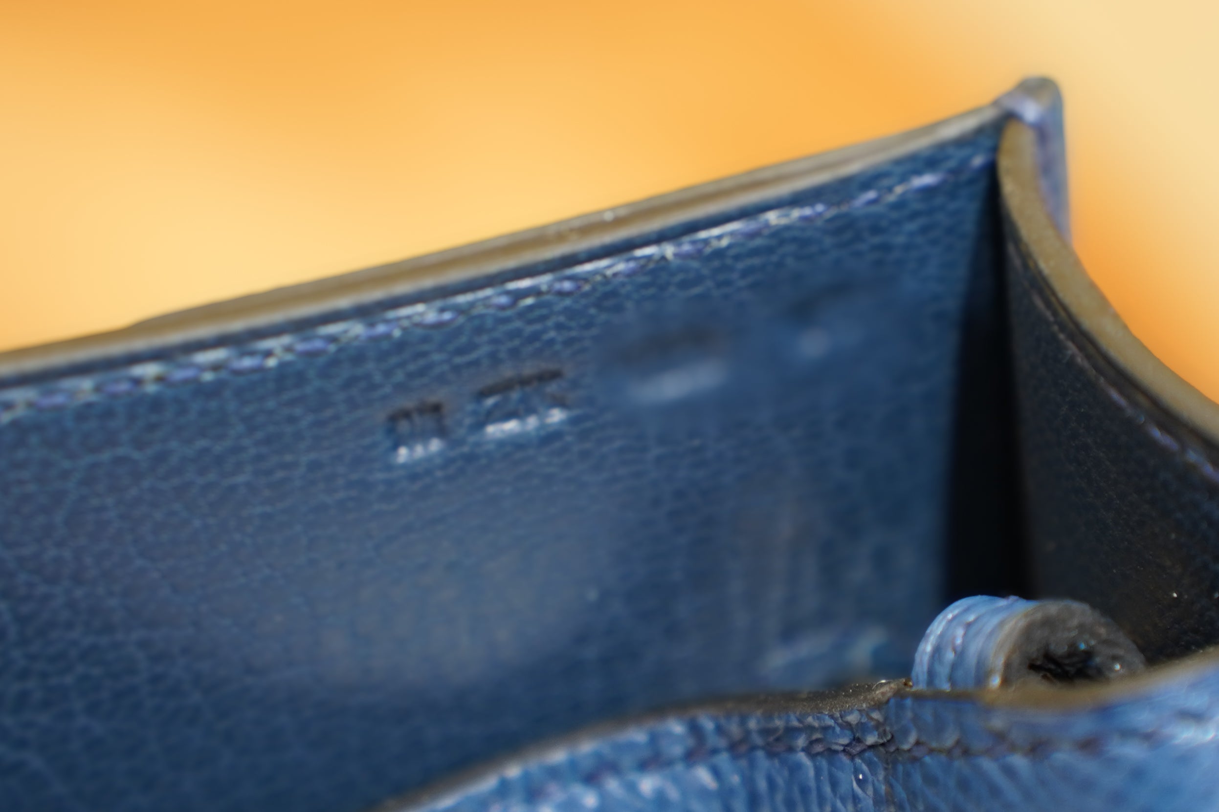 Hermes | Kelly Depeches 25 – Epsom – Blue – Gold Hardware