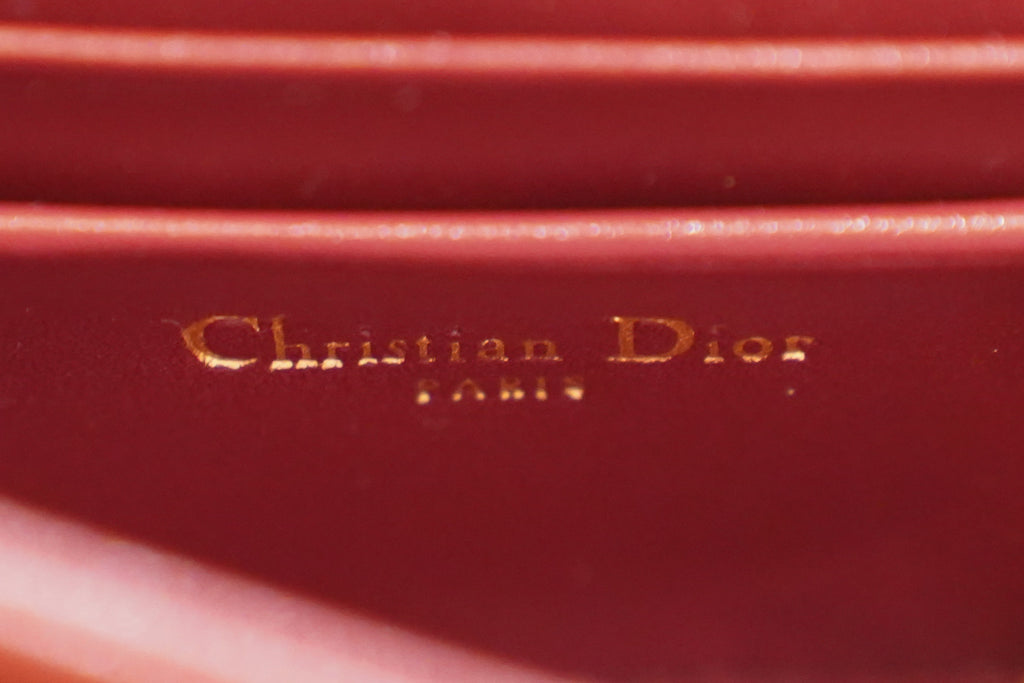 Dior | My Dior Mini Bag – Patent Leather – Burgundy – Gold Hardware