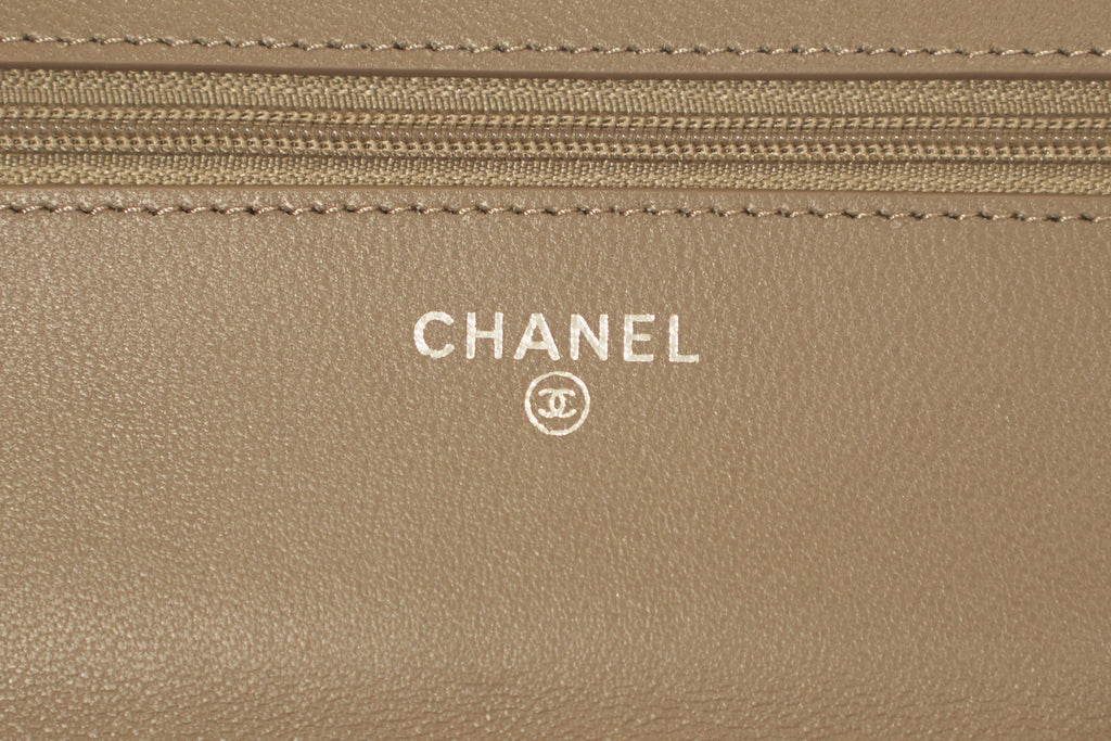 Chanel | Wallet on Chain – Lambskin – Brown – Gold Hardware