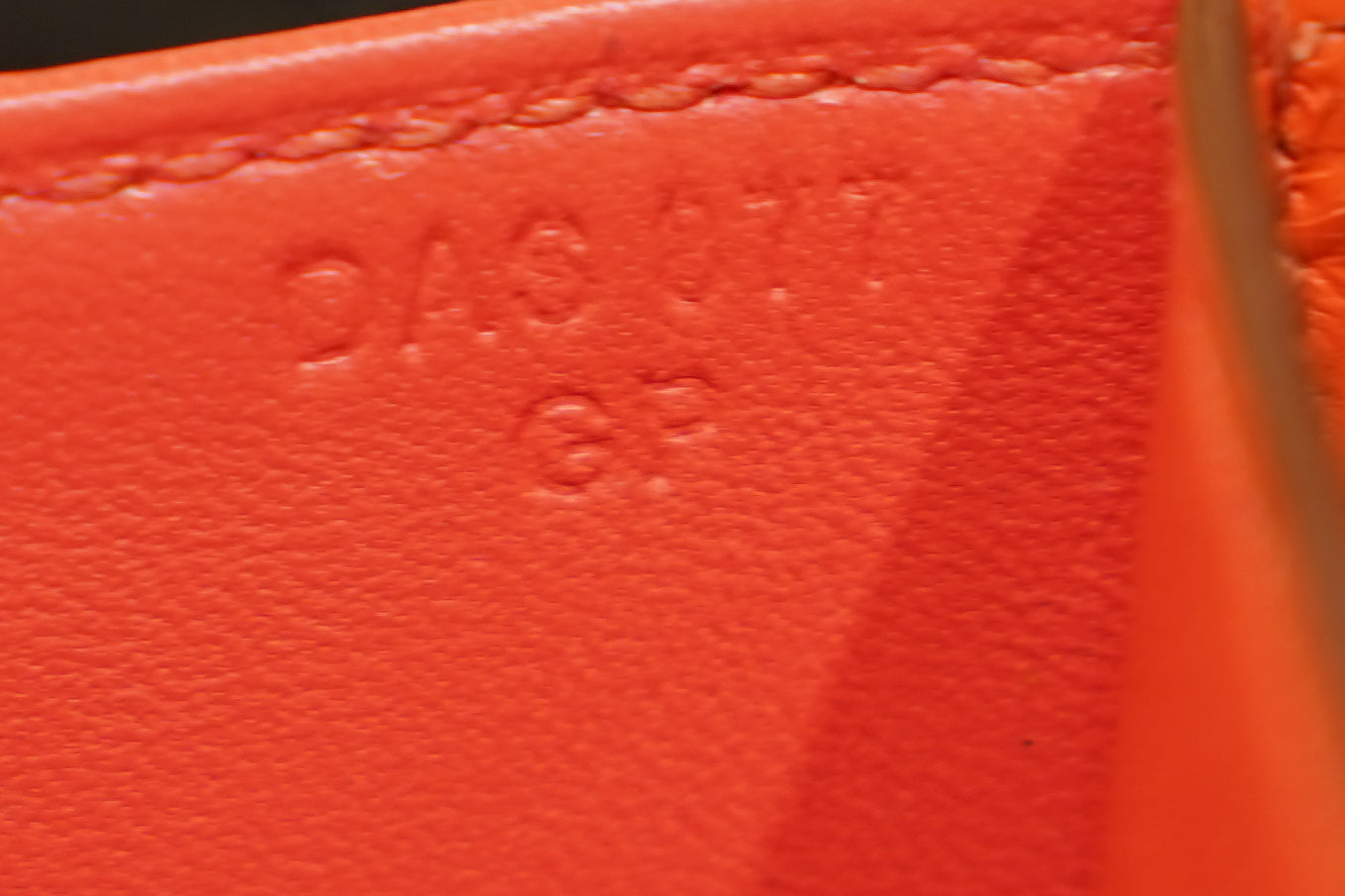 Hermes | Constance – Leather – Orange – Silver Hardware