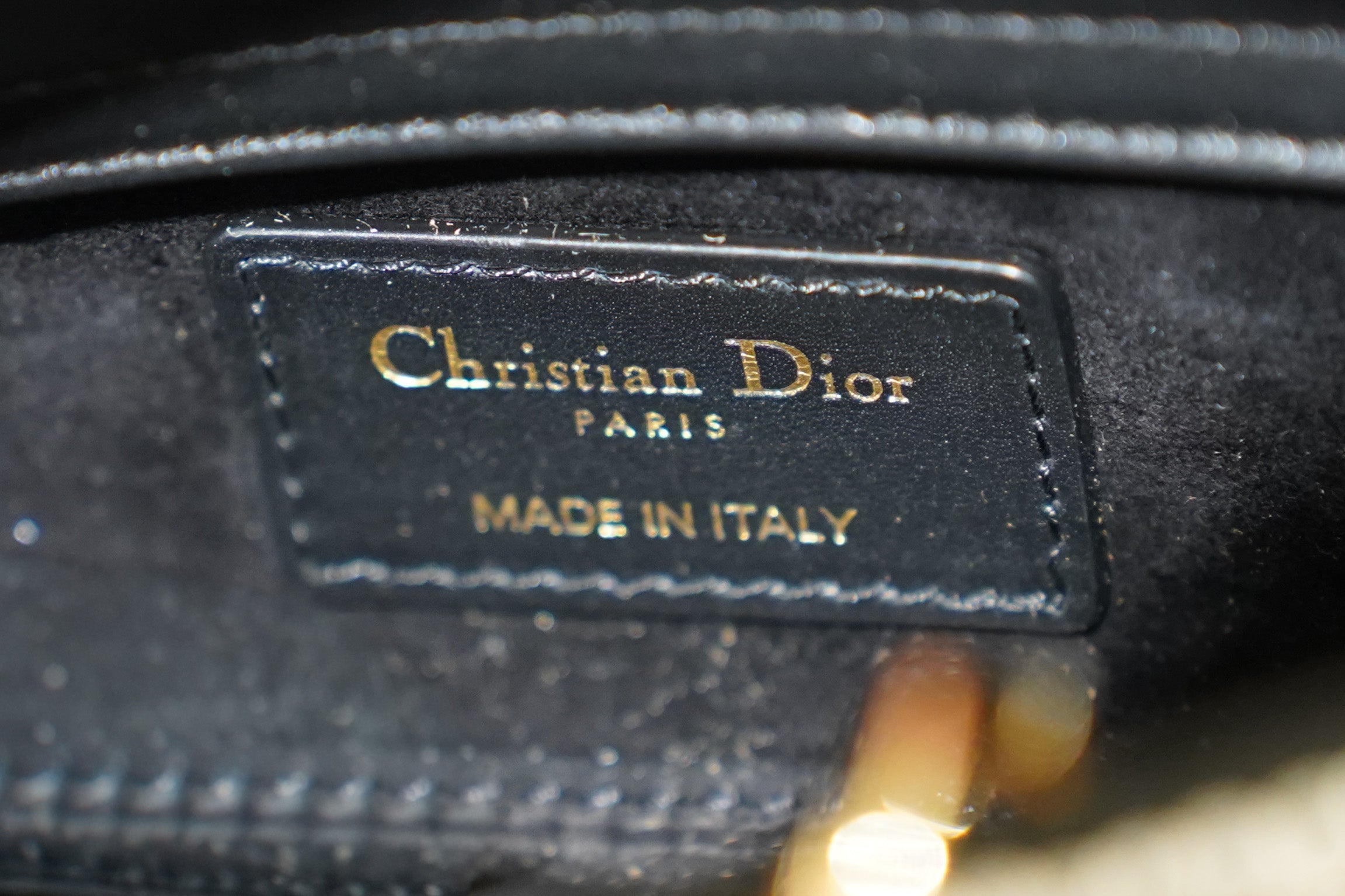 Dior | D-Joy Bag – Canvas – Black – Gold Hardware