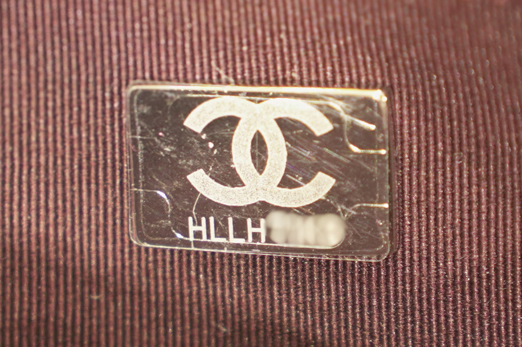 Chanel | Wallet on Chain – Lambskin – Burgundy – Silver Hardware