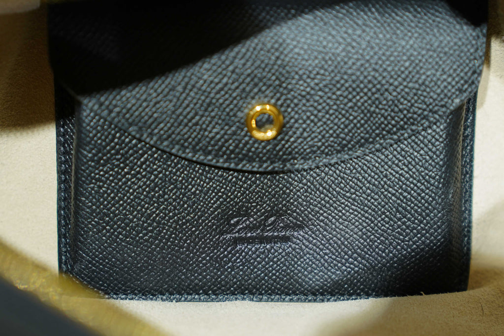 Loro Piana | Extra Bag L27 – Leather – Black – Gold Hardware