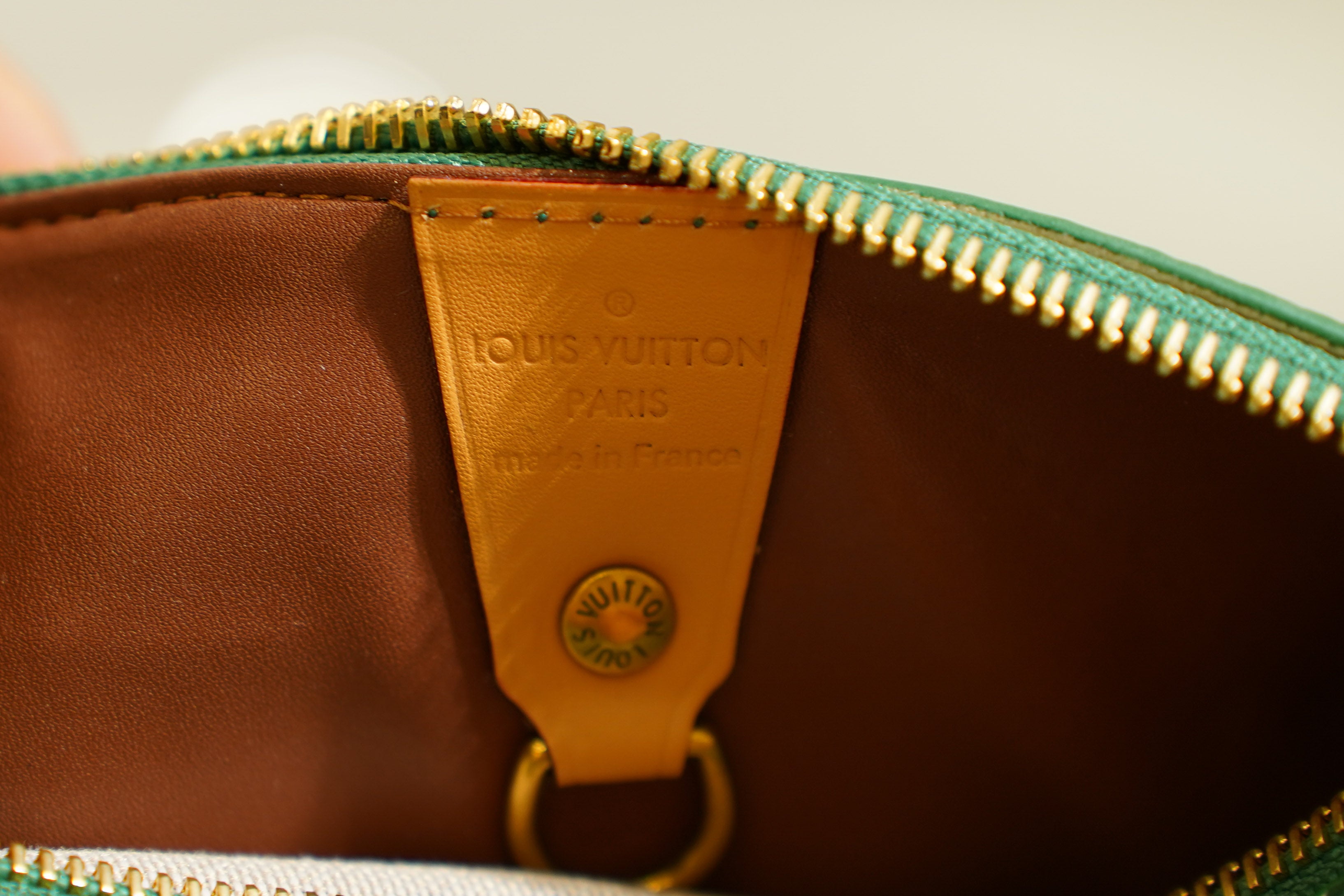 Louis Vuitton | Speedy – Canvas – Green – Gold Hardware