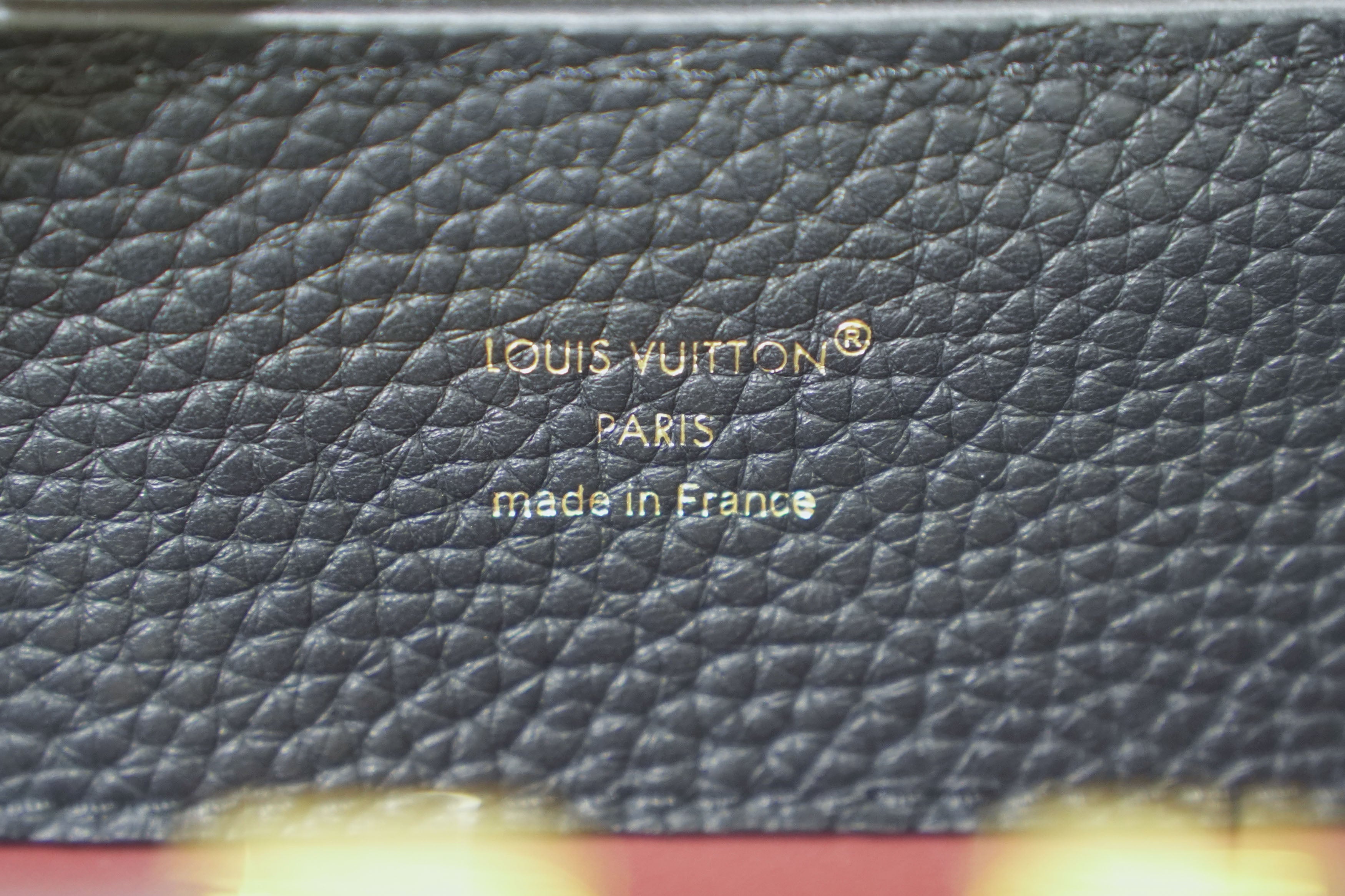Louis Vuitton | Capucines – Leather – Black – Gold Hardware