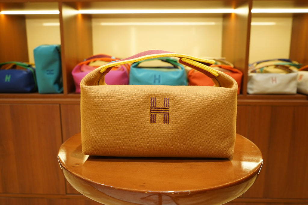 Hermes | Bride a Brac Large – Canvas – Yellow – Gold Hardware