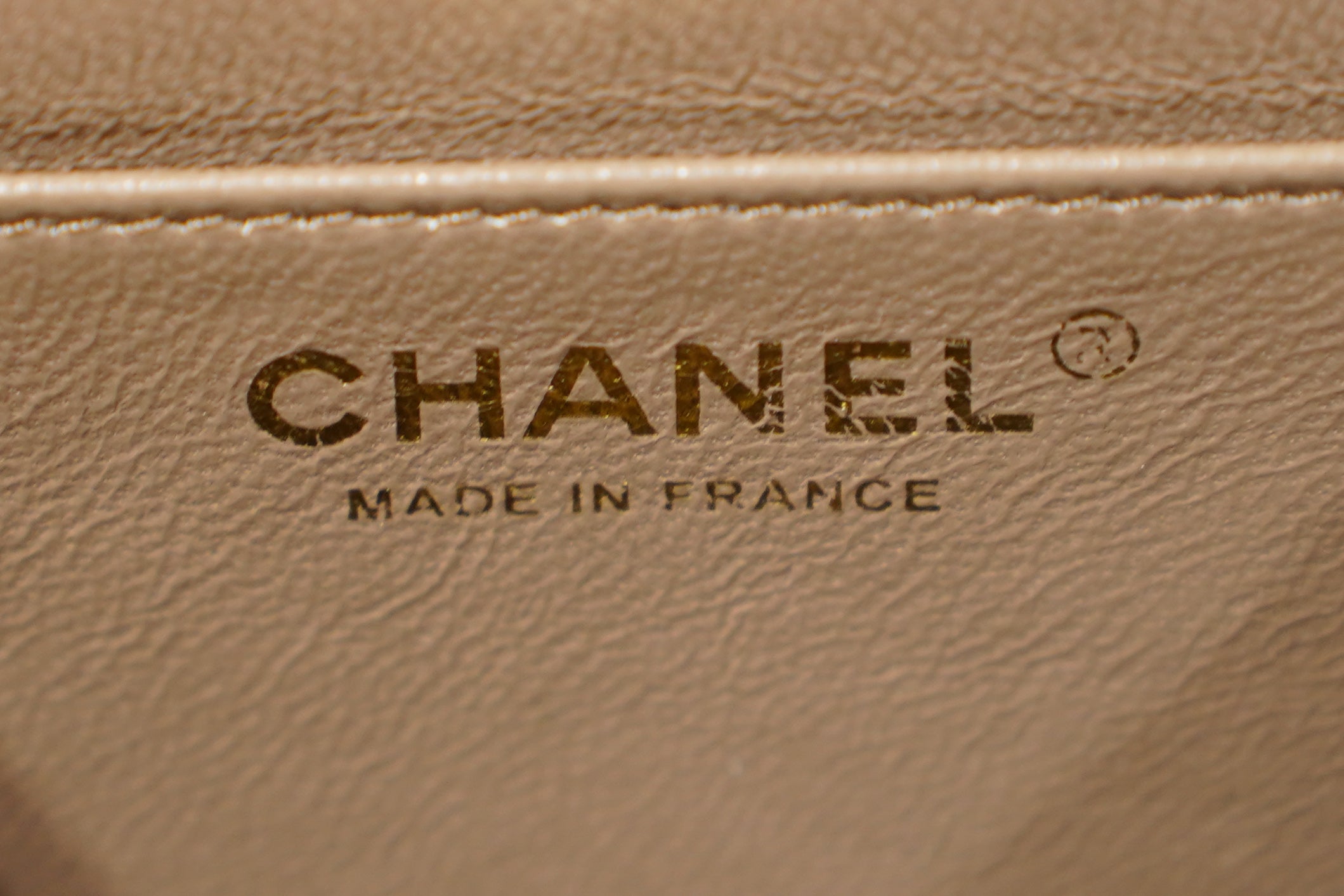 Chanel | Square Mini Flap Bag – Lambskin – Taupe – Gold Hardware