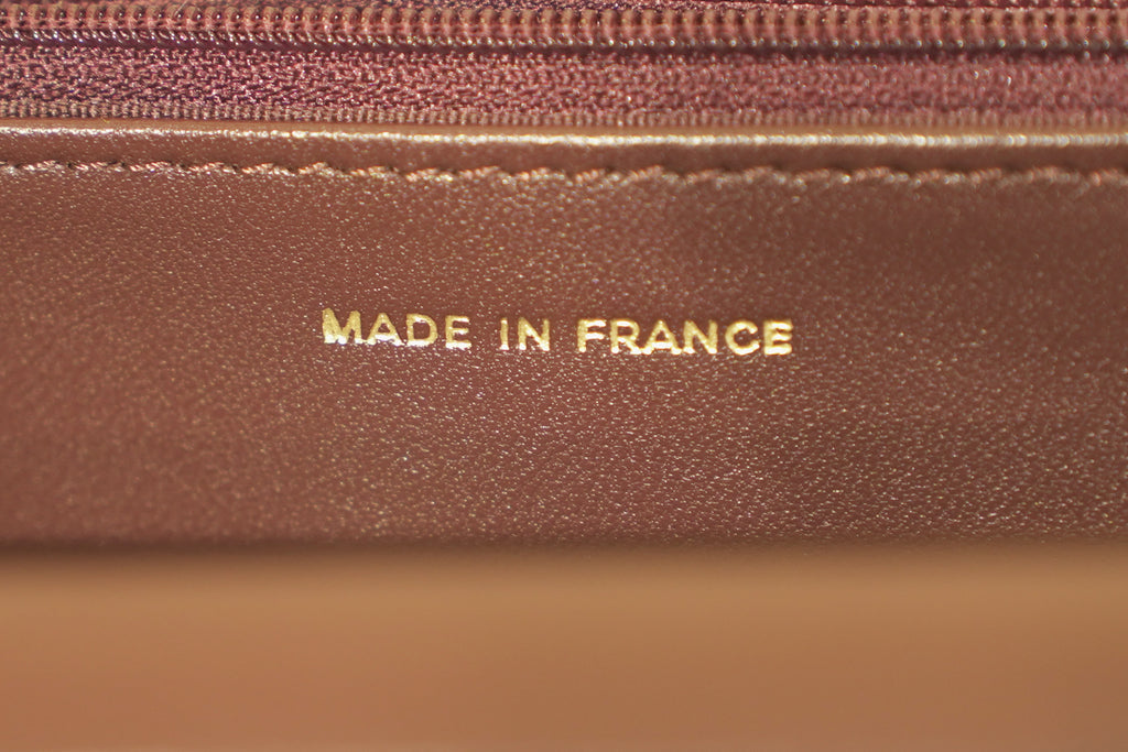 Chanel | Wallet on Chain – Lambskin – Brown – Gold Hardware