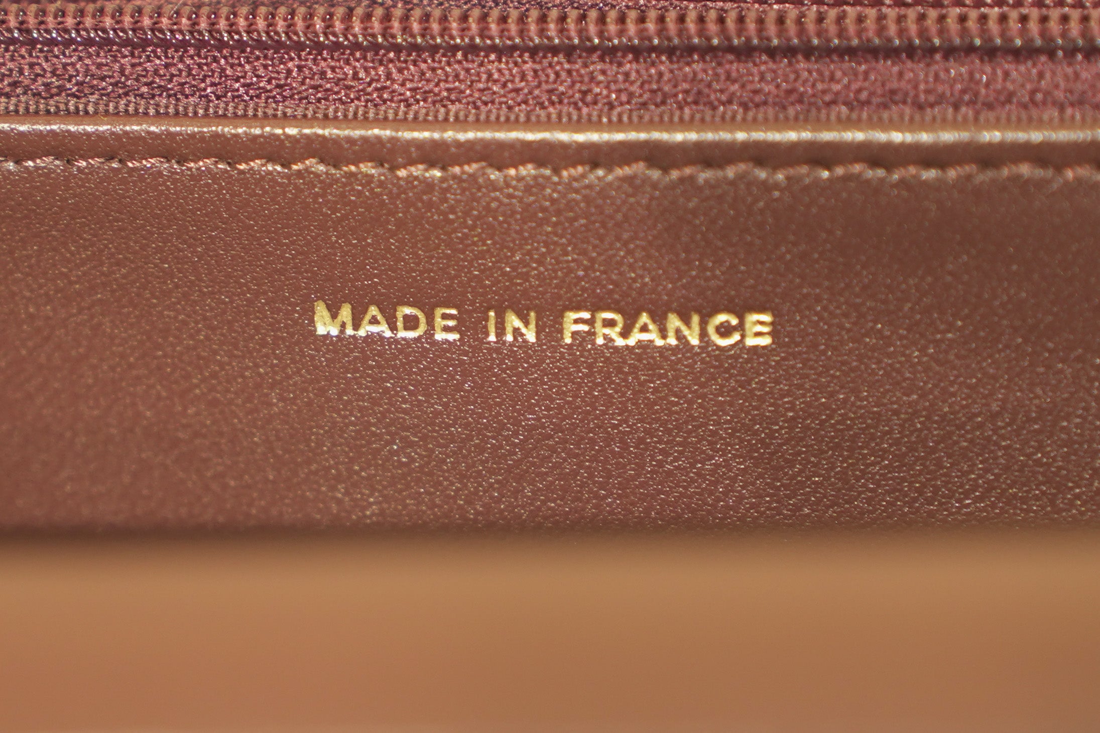 Chanel | Wallet on Chain – Lambskin – Brown – Gold Hardware