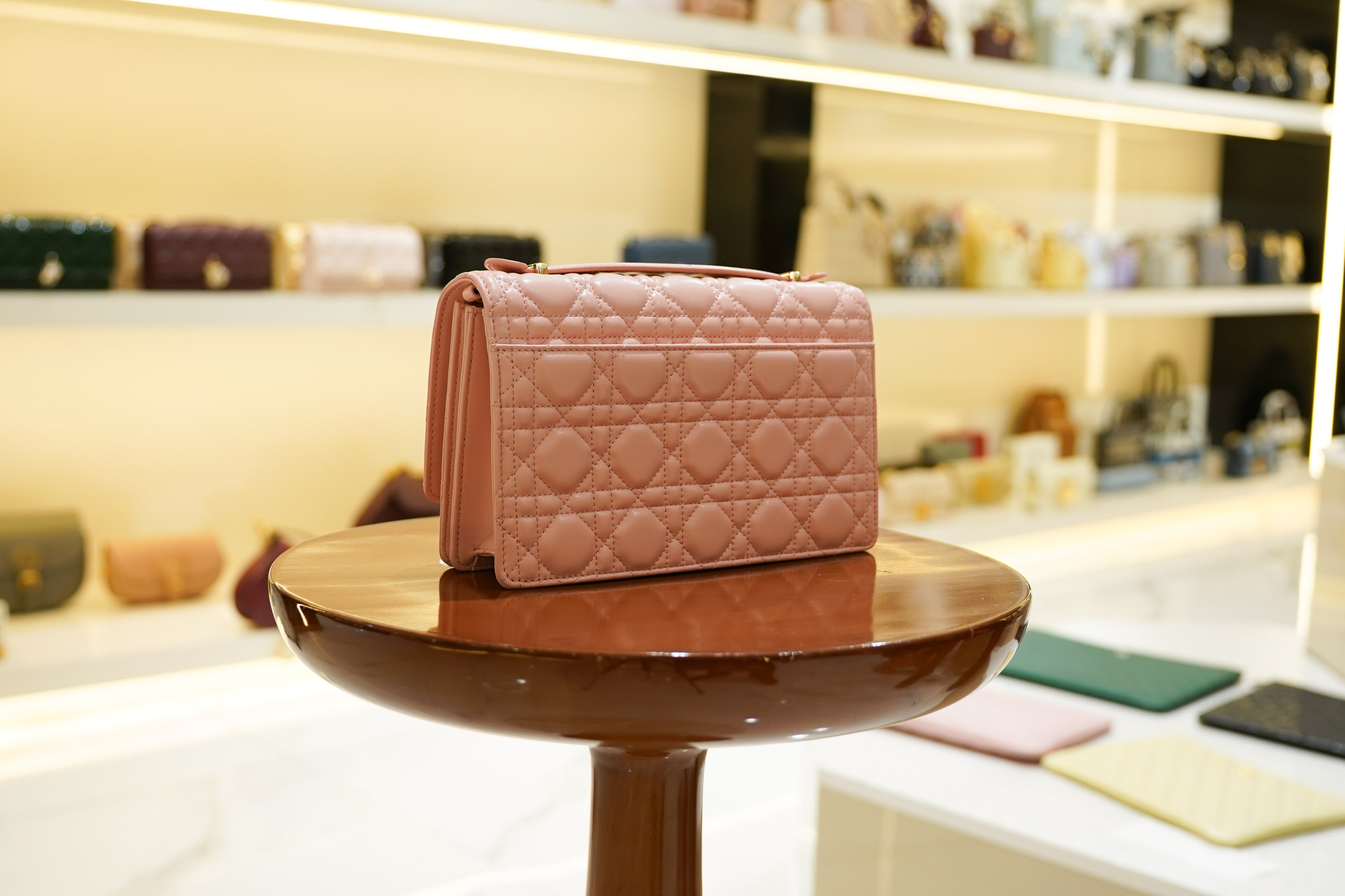 Dior | My Dior Mini Bag – Lambskin – Rose Poudre – Gold Hardware