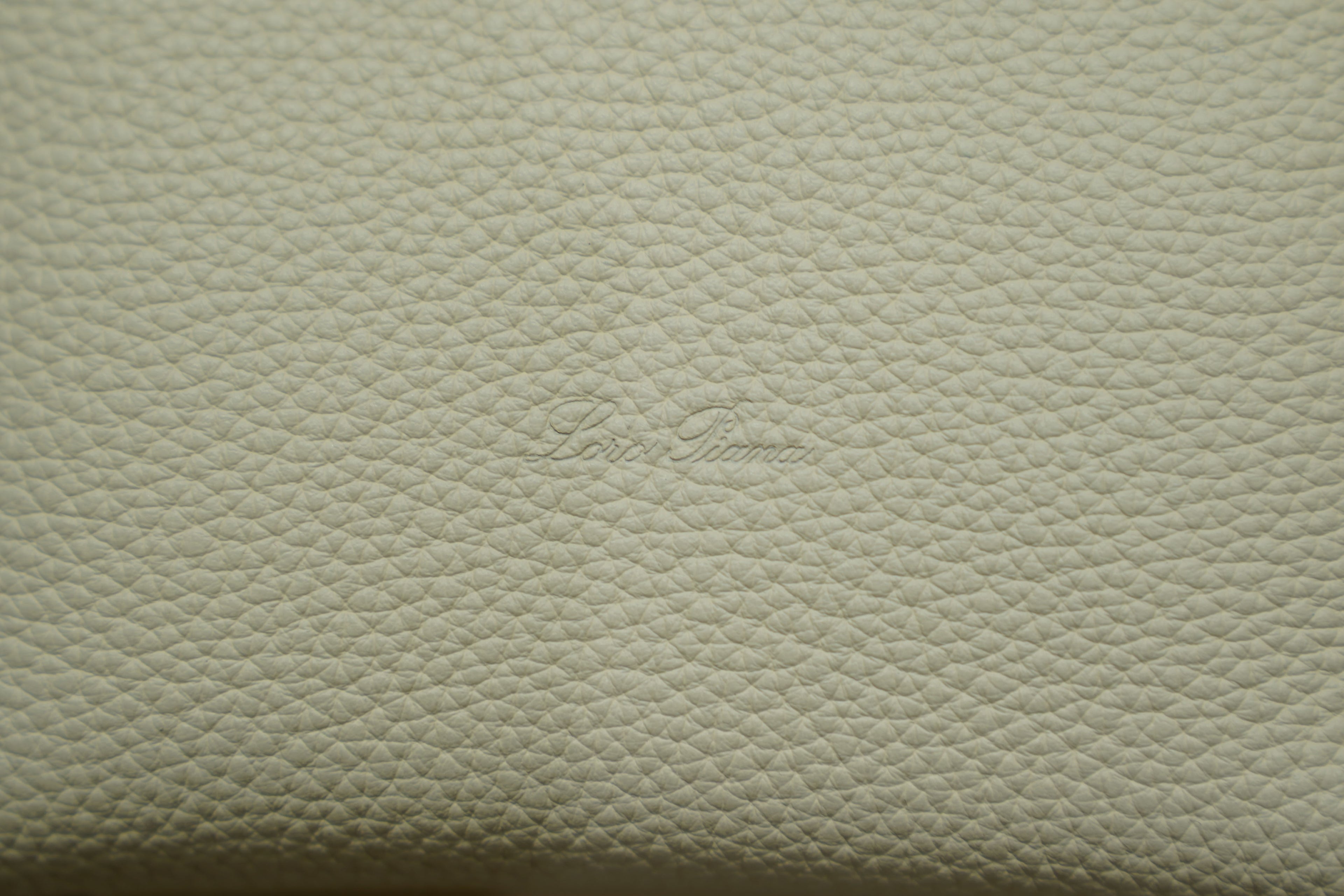 Loro Piana | Bale Bag (Small) – Leather – Cream – Gold Hardware
