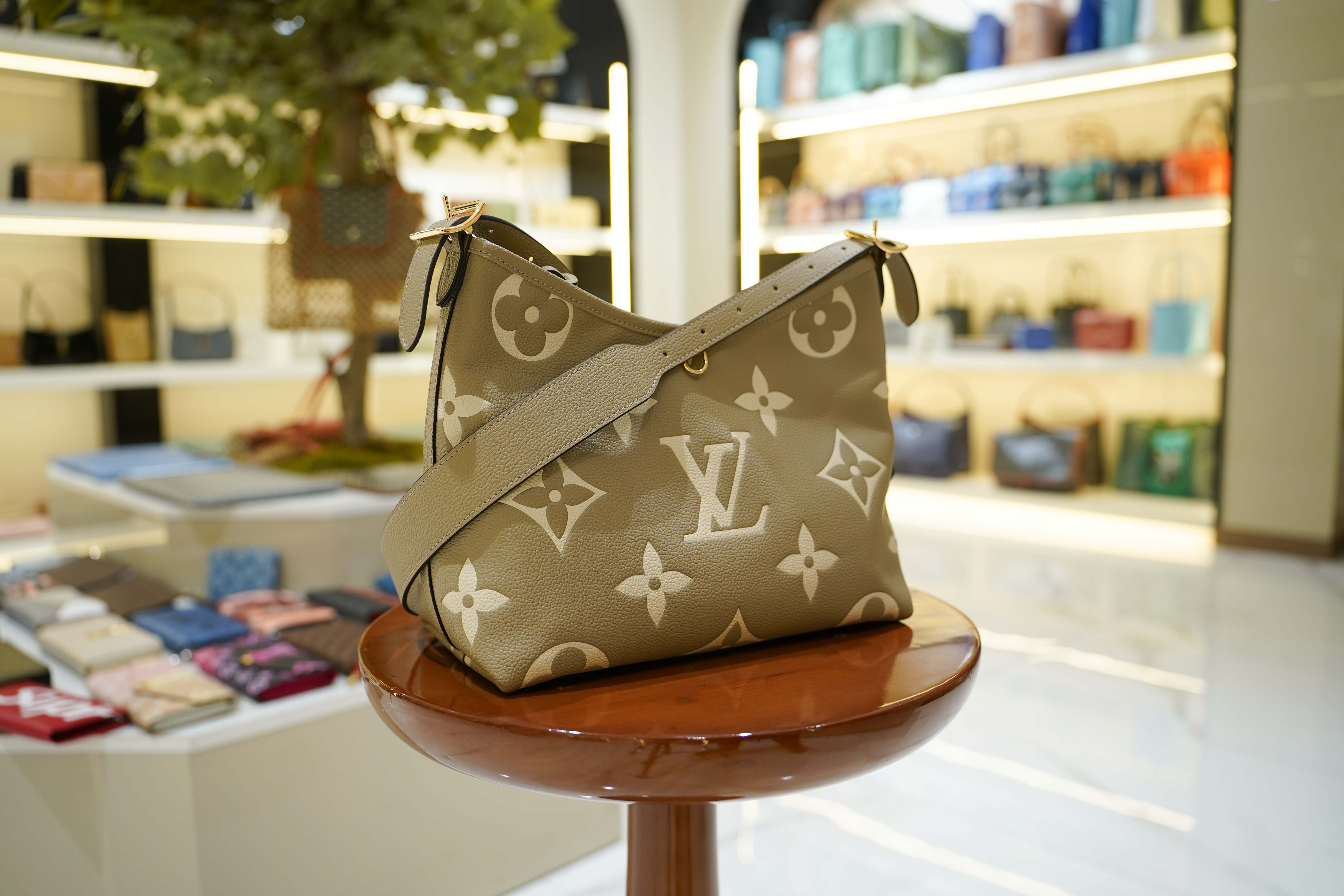 Louis Vuitton | Hobo Bag – Leather – Beige – Gold Hardware – Hello