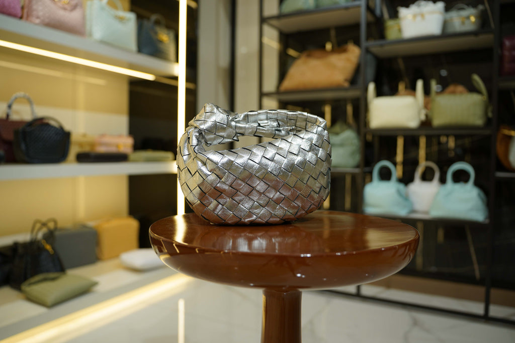 Bottega Veneta | Jodie – Leather – Silver – Silver Hardware