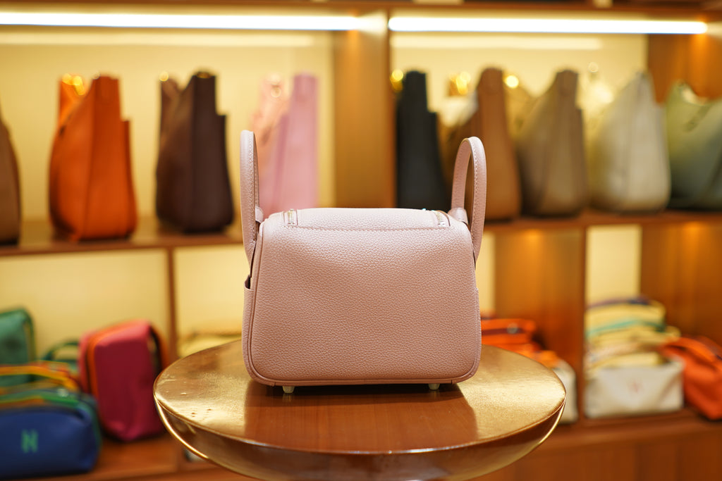 Hermes | Lindy Mini – Togo – Pink – Gold Hardware