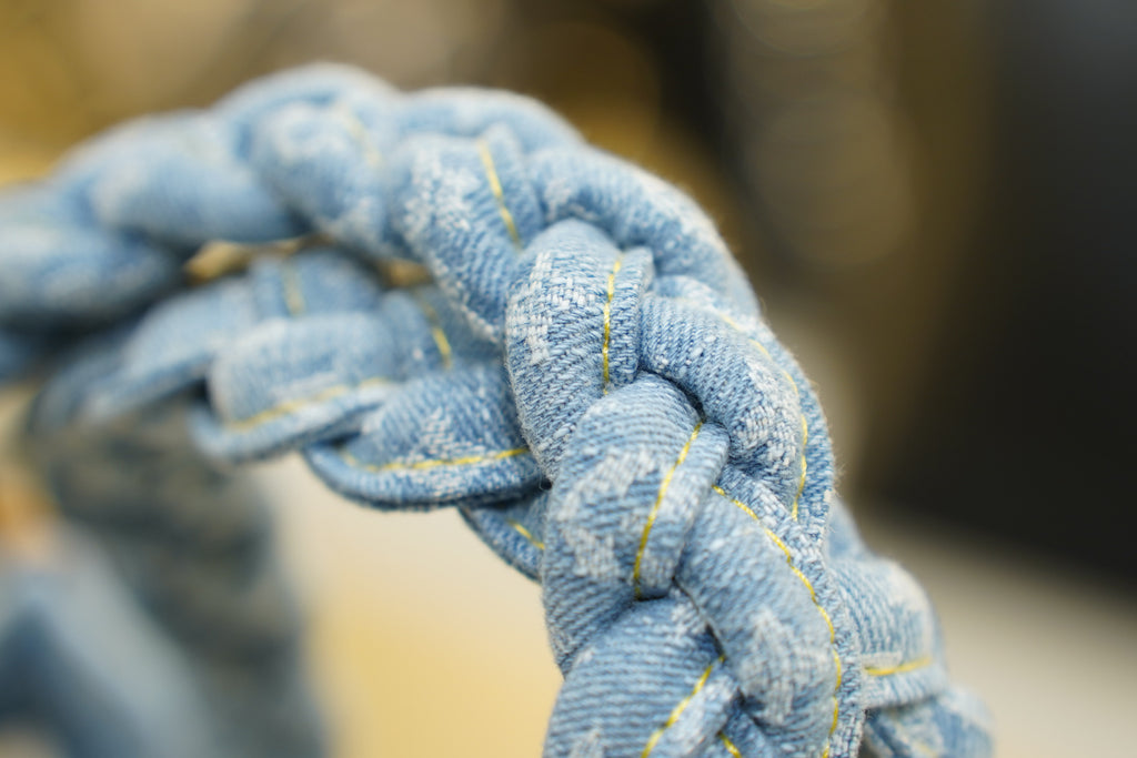 Louis Vuitton | Neverfull – Denim – Blue – Gold Hardware