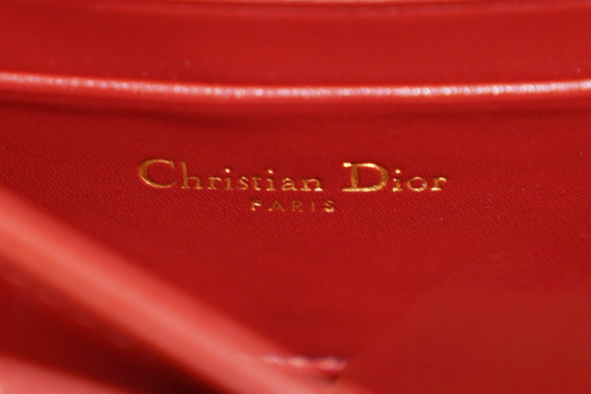 Dior | My Dior Mini Bag – Patent Leather – Red – Gold Hardware