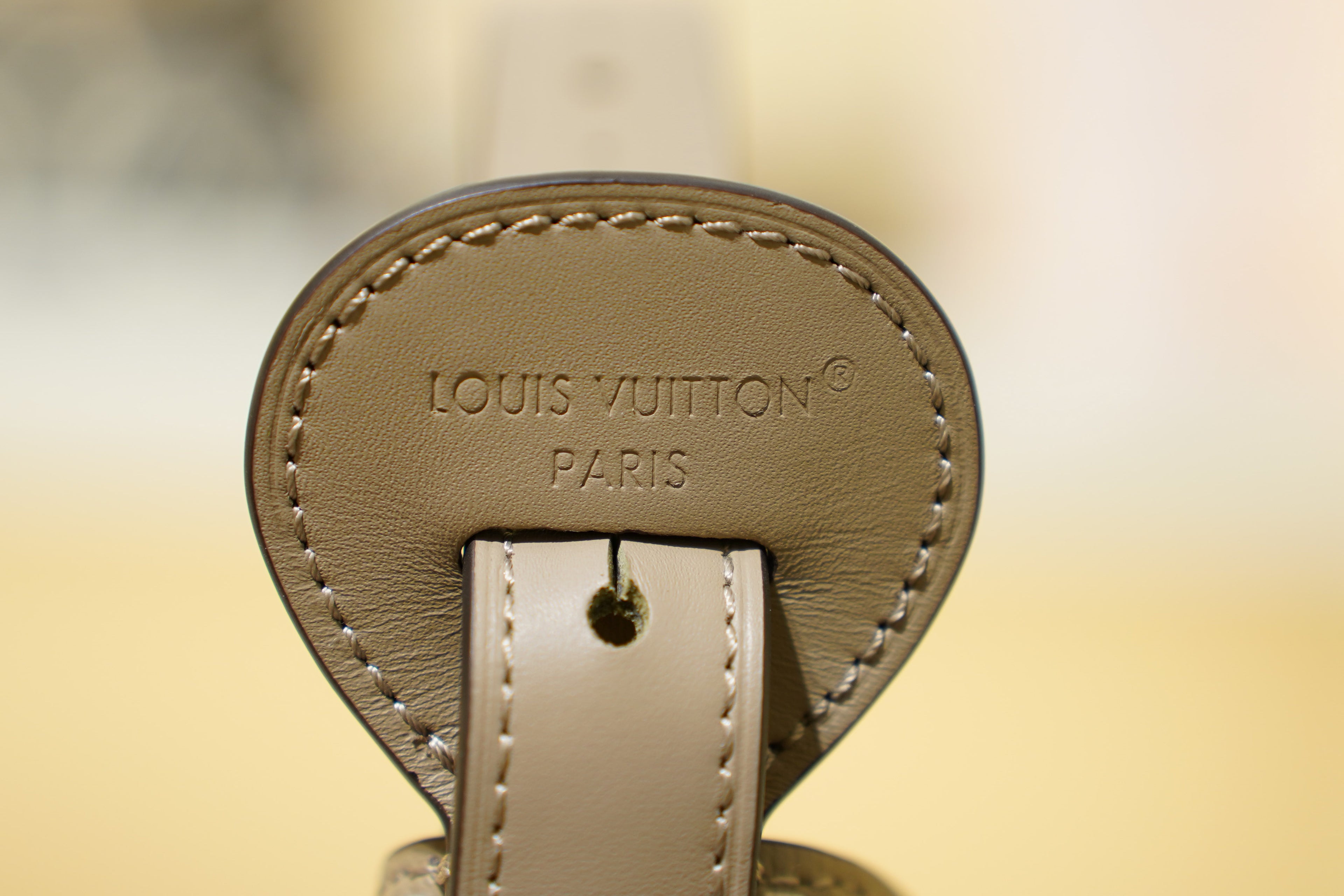 Louis Vuitton | Bucket Bag – Leather – Khaki – Gold Hardware