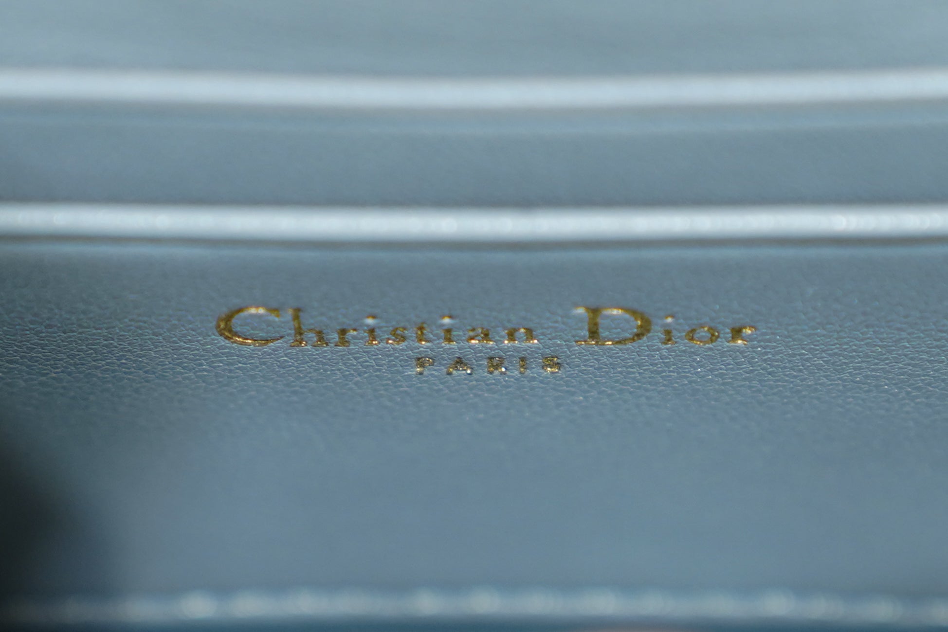 Dior | My Dior Mini Bag – Lambskin – Gray – Gold Hardware