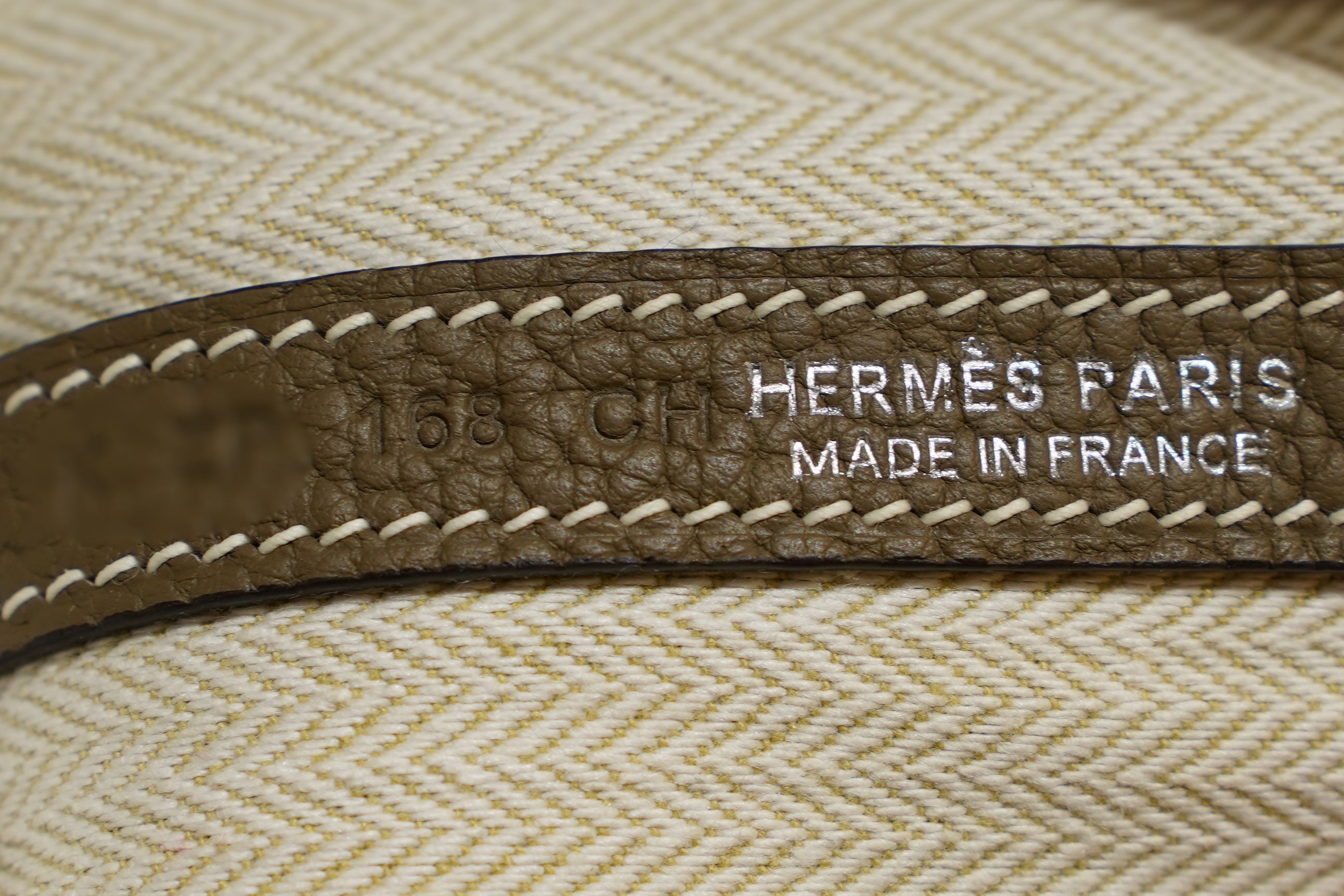 Hermes | Garden Party – Togo – Grey – Silver Hardware