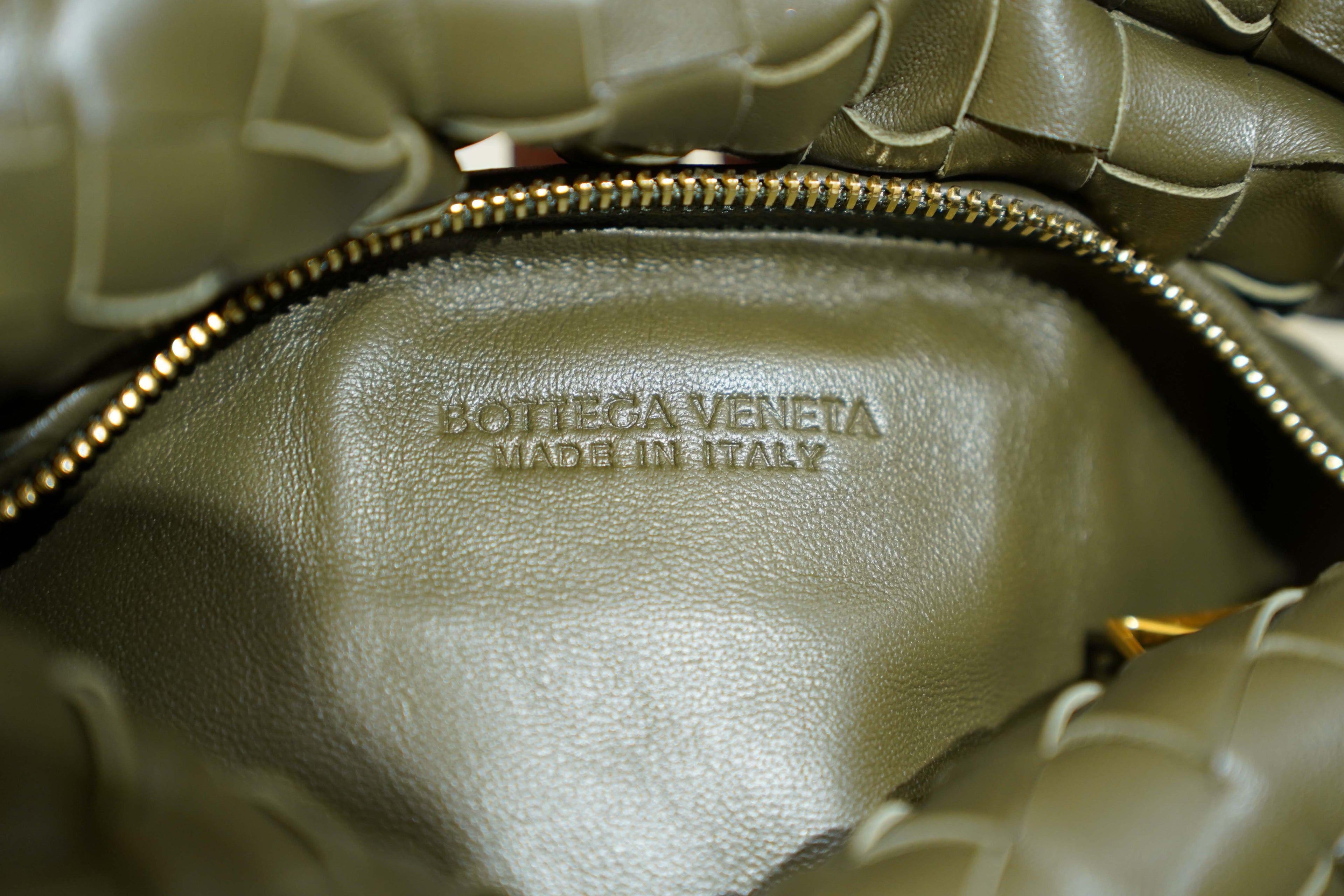 Bottega Veneta | Jodie – Nappa Leather – Green – Gold Hardware