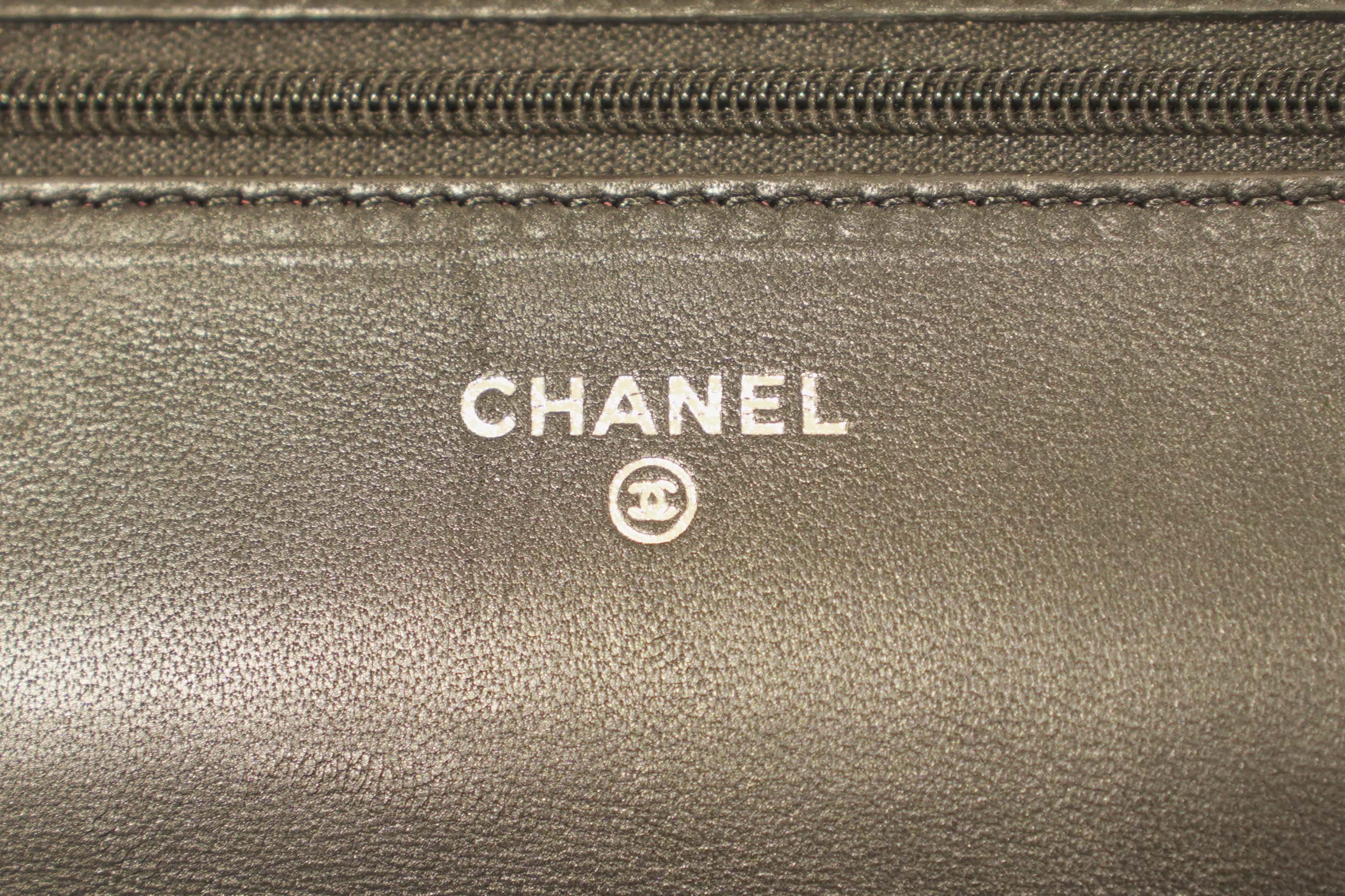 Chanel | Wallet on Chain – Lambskin – Brown – Silver Hardware