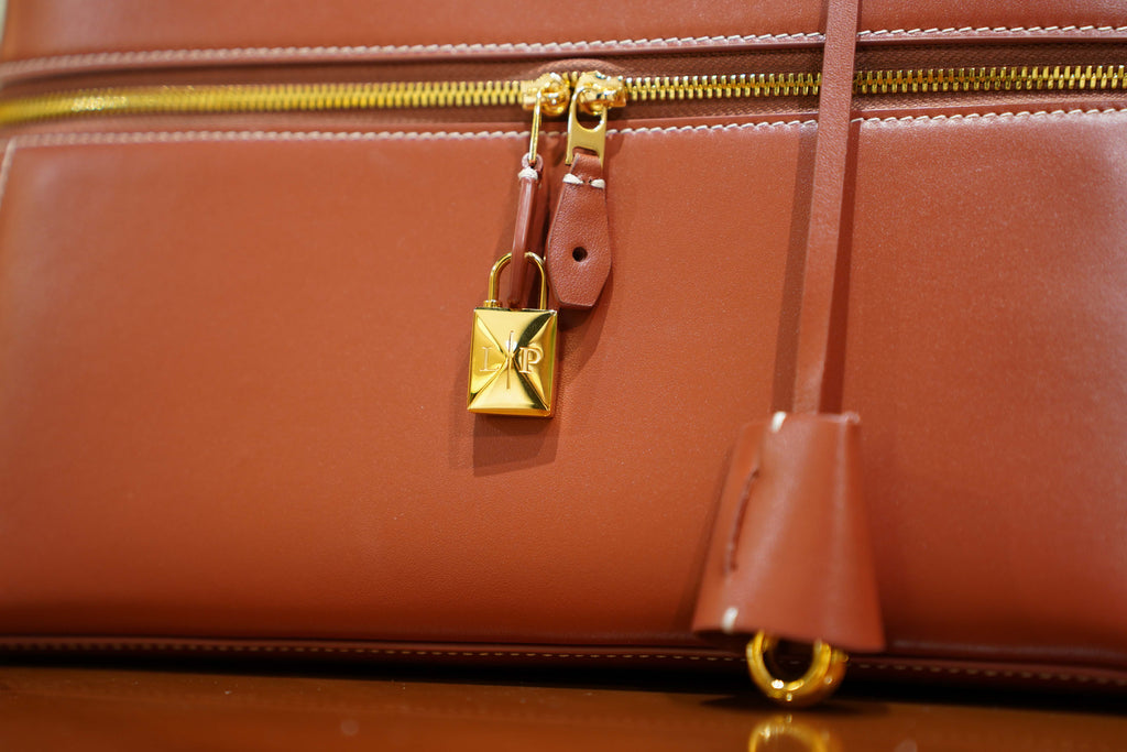 Loro Piana | Extra Bag L27 – Leather – Red – Gold Hardware