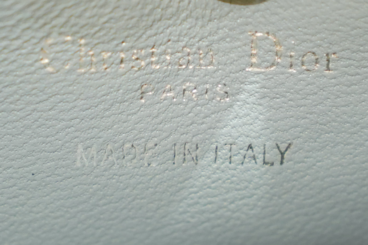 Dior | Dior-Caro – Leather – Olive Green – Gold Hardware