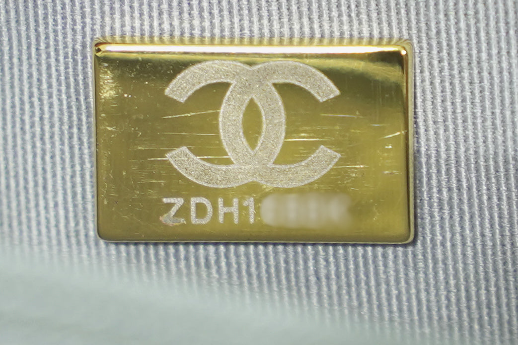 Chanel | Wallet on Chain – Caviar – Grey – Gold Hardware