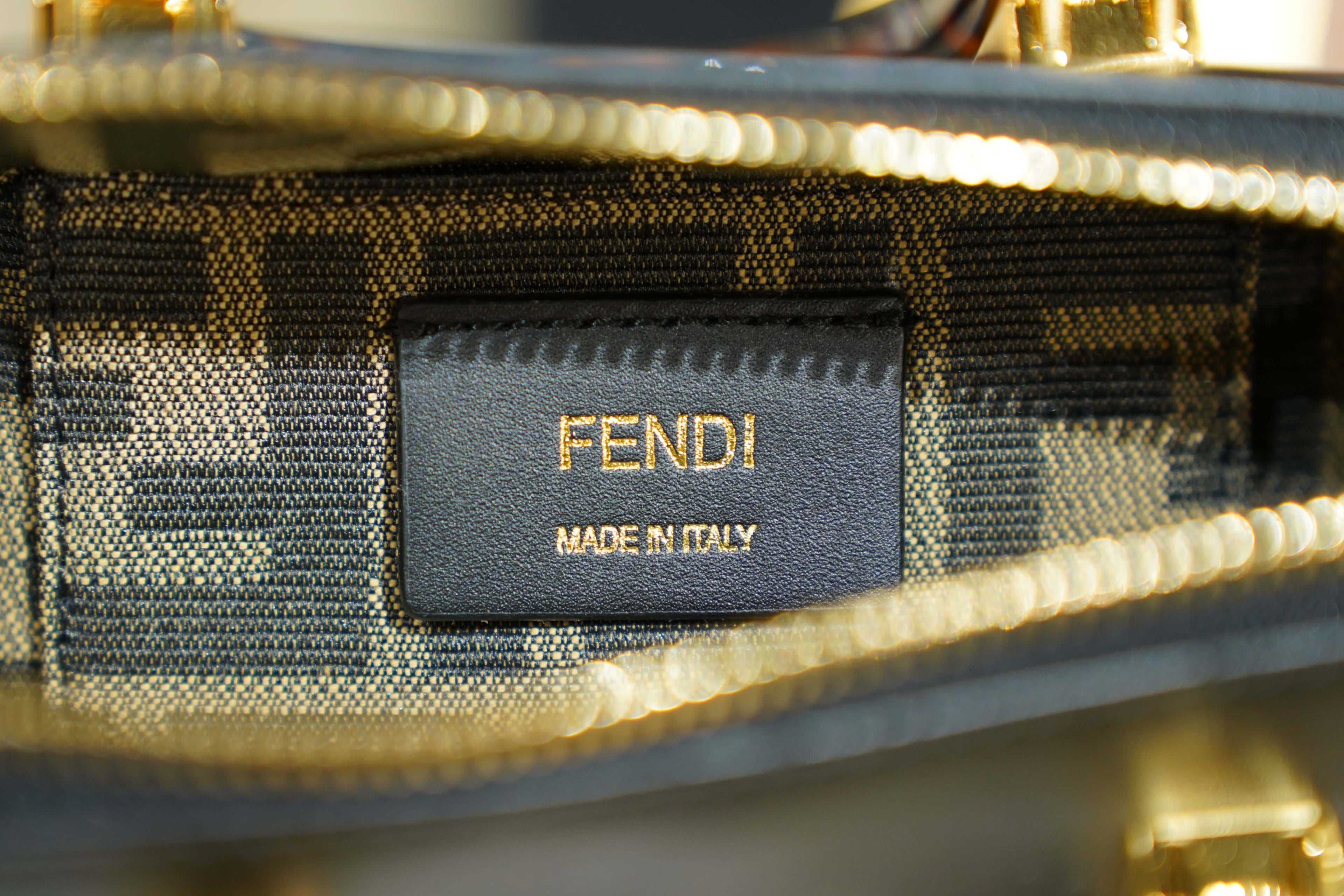 Fendi | By The Way Bag – Leather – Black – Gold Hardware