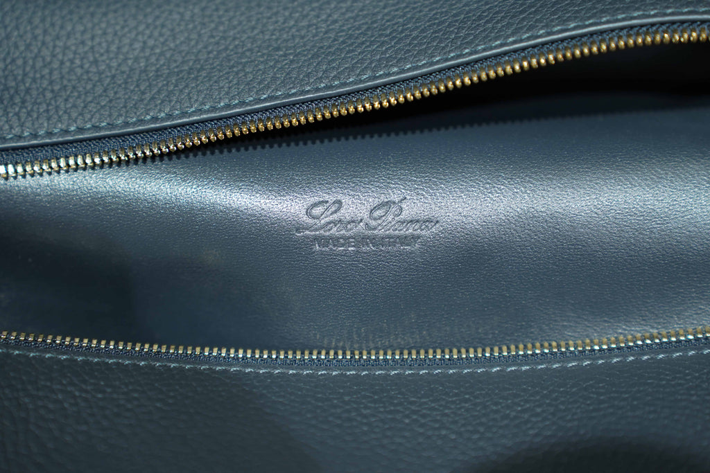 Loro Piana | Extra Bag L27 – Leather – Black – Gold Hardware