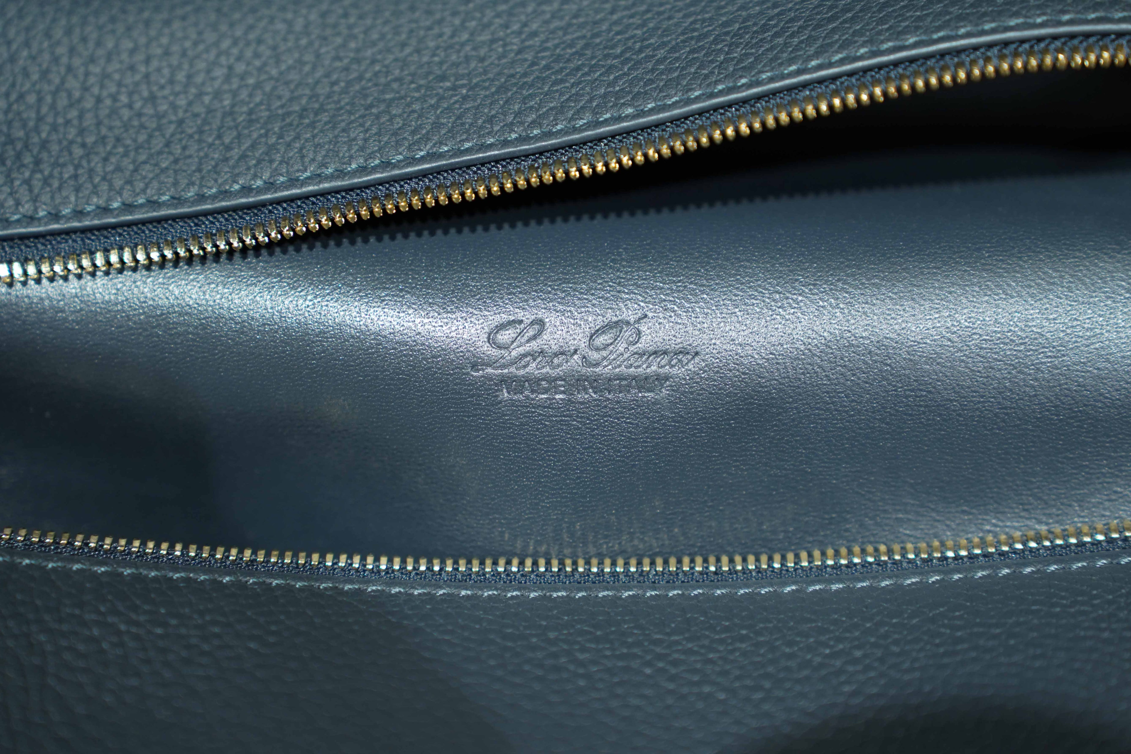 Loro Piana | Extra Bag L27 – Leather – Black – Gold Hardware