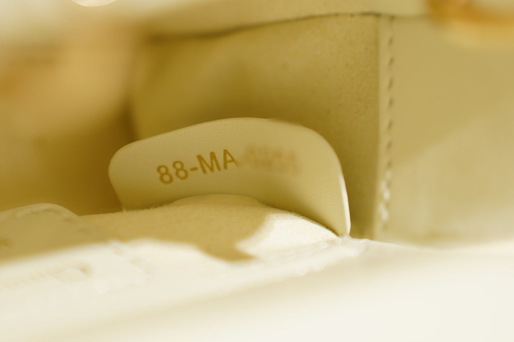 Dior | Lady Dior (Mini) – Lambskin – Cream – Gold Hardware