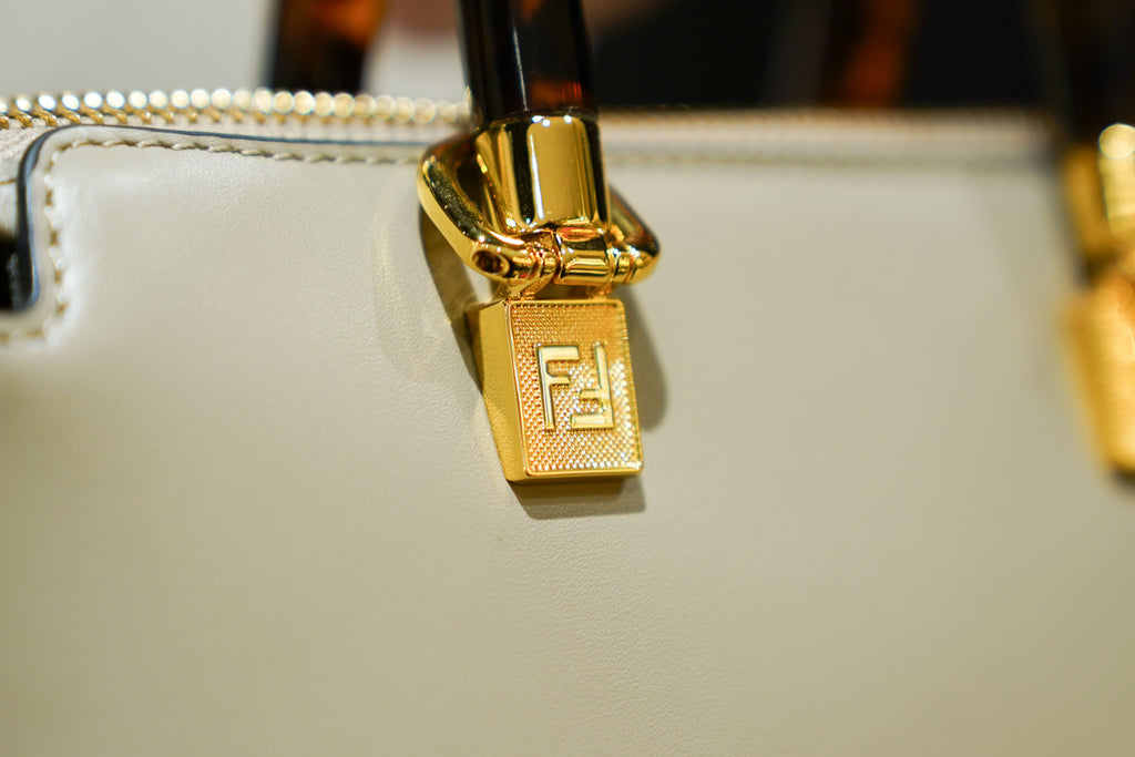 Fendi | By The Way Bag – Leather – Grey – Gold Hardware