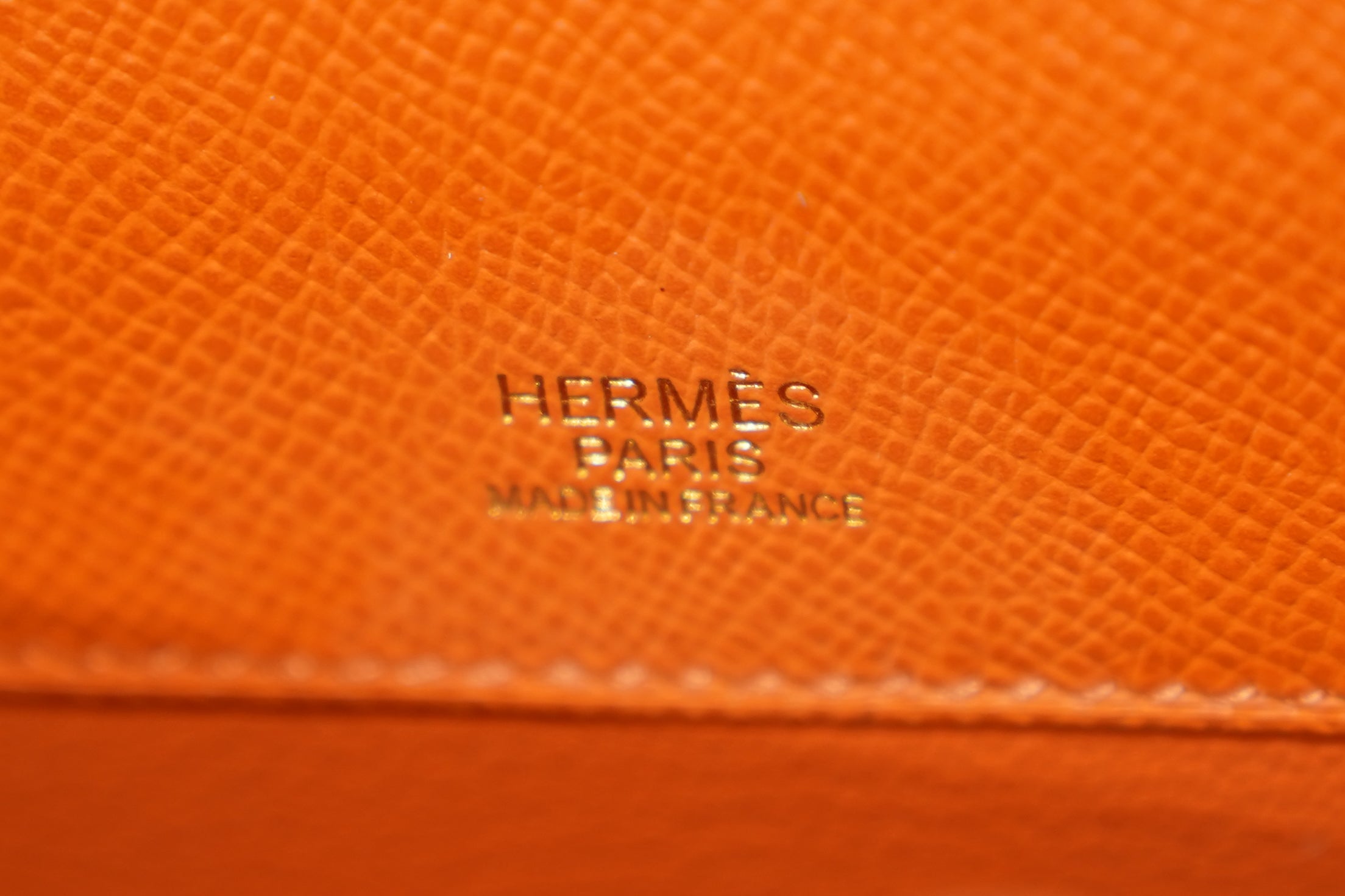 Hermes | Kelly Cut – Epsom – Orange – Gold Hardware