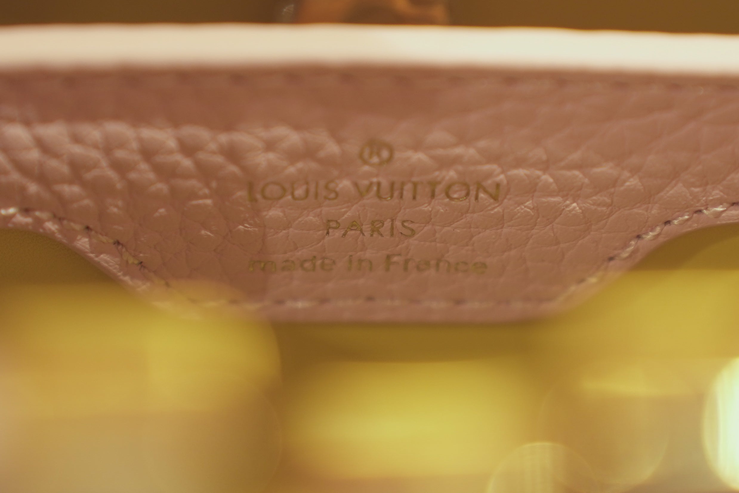 Louis Vuitton | Capucines – Leather – Pink – Gold Hardware