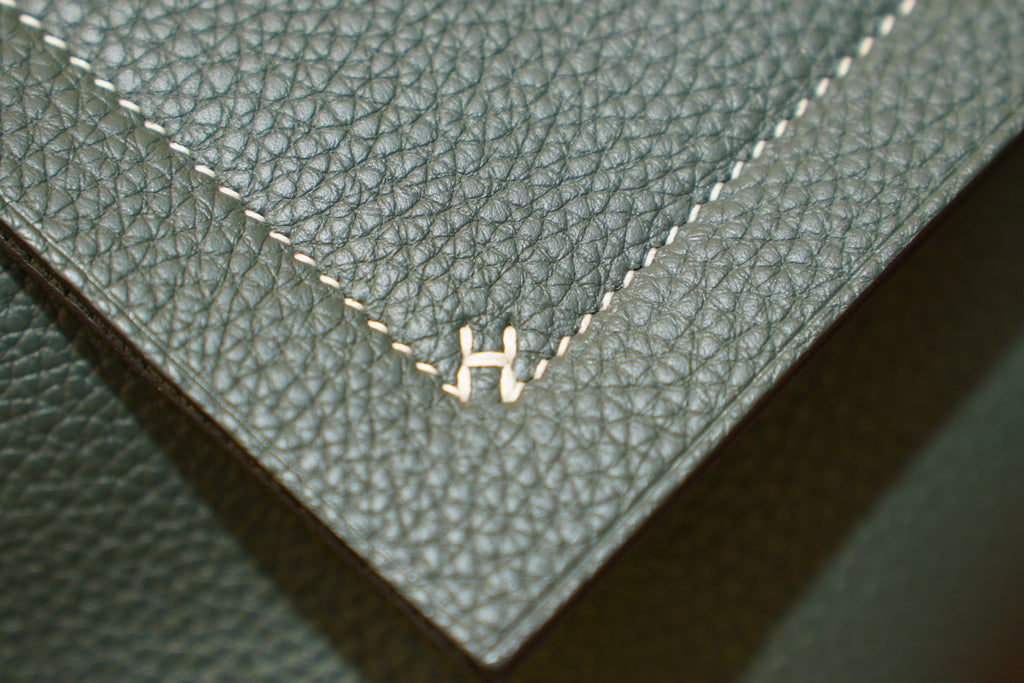 Hermes | Clemence Cabasellier 31 – Clemence – Green – Silver Hardware