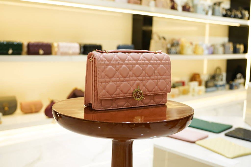 Dior | My Dior Mini Bag – Lambskin – Rose Poudre – Gold Hardware