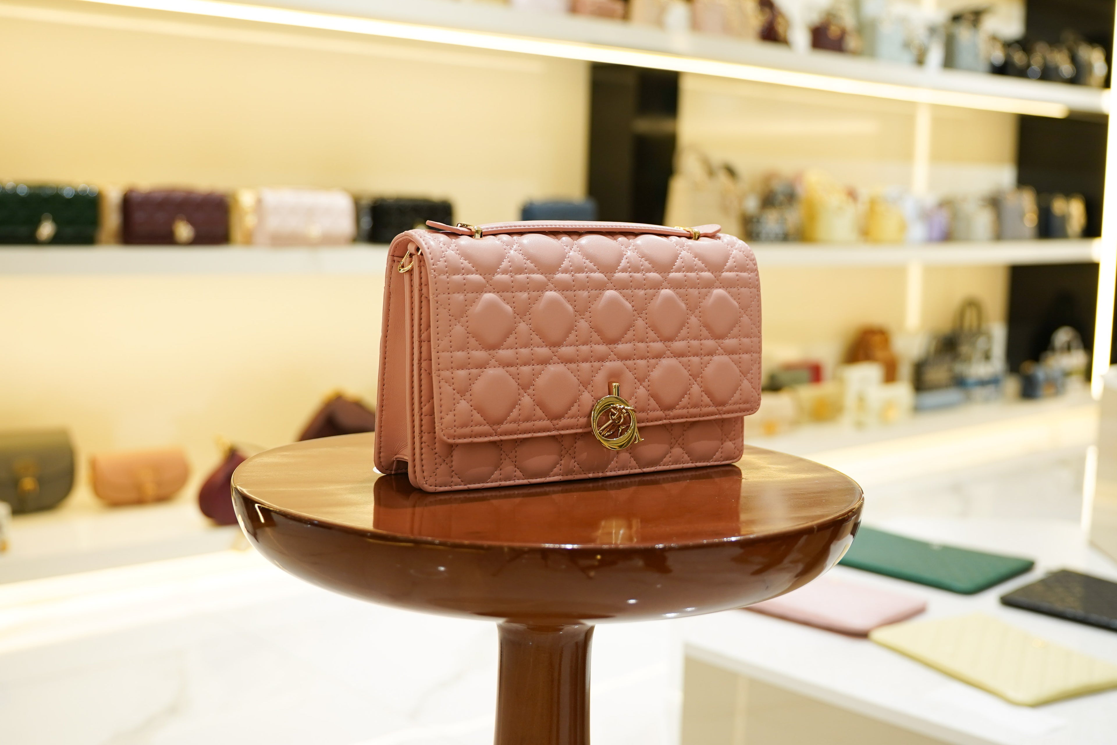 Dior | My Dior Mini Bag – Lambskin – Rose Poudre – Gold Hardware