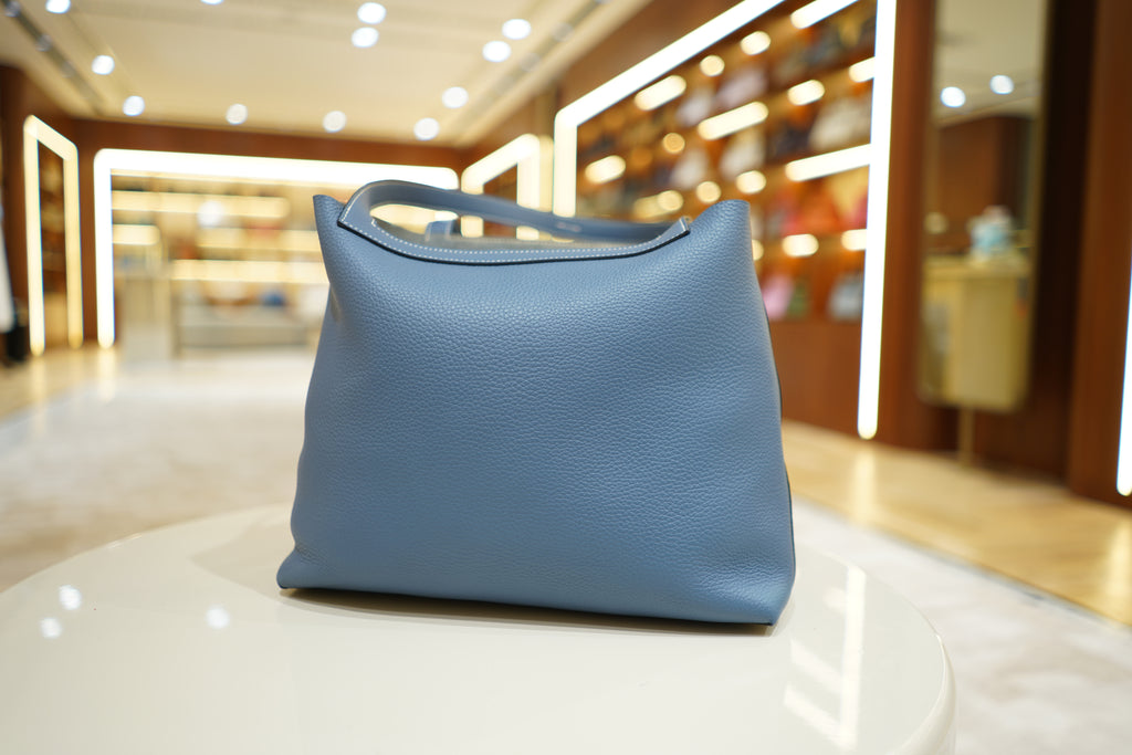 Hermes | Clemence Cabasellier 31 – Clemence – Blue – Silver Hardware