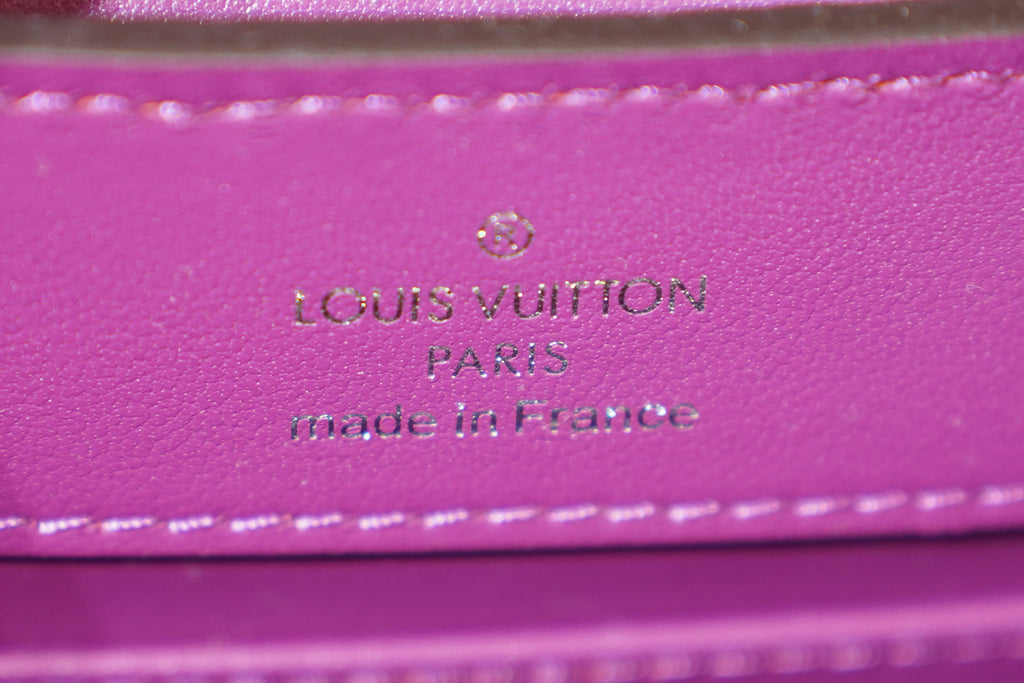 Louis Vuitton | Capucines Medium – Leather – Purple – Silver Hardware